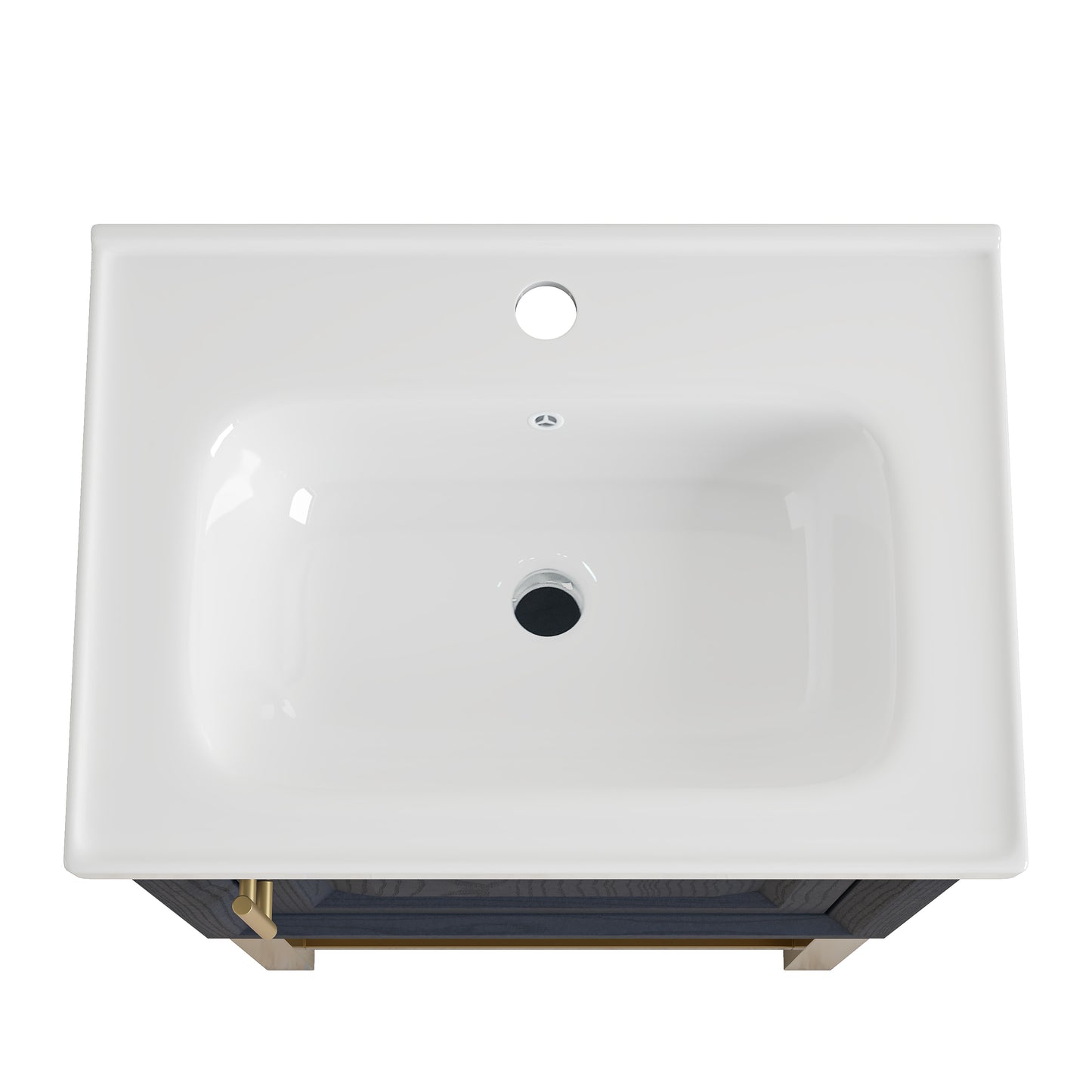 Festivo 20" FBV24210 Freestanding Bathroom Vanity with Ceramic Top-Blue
