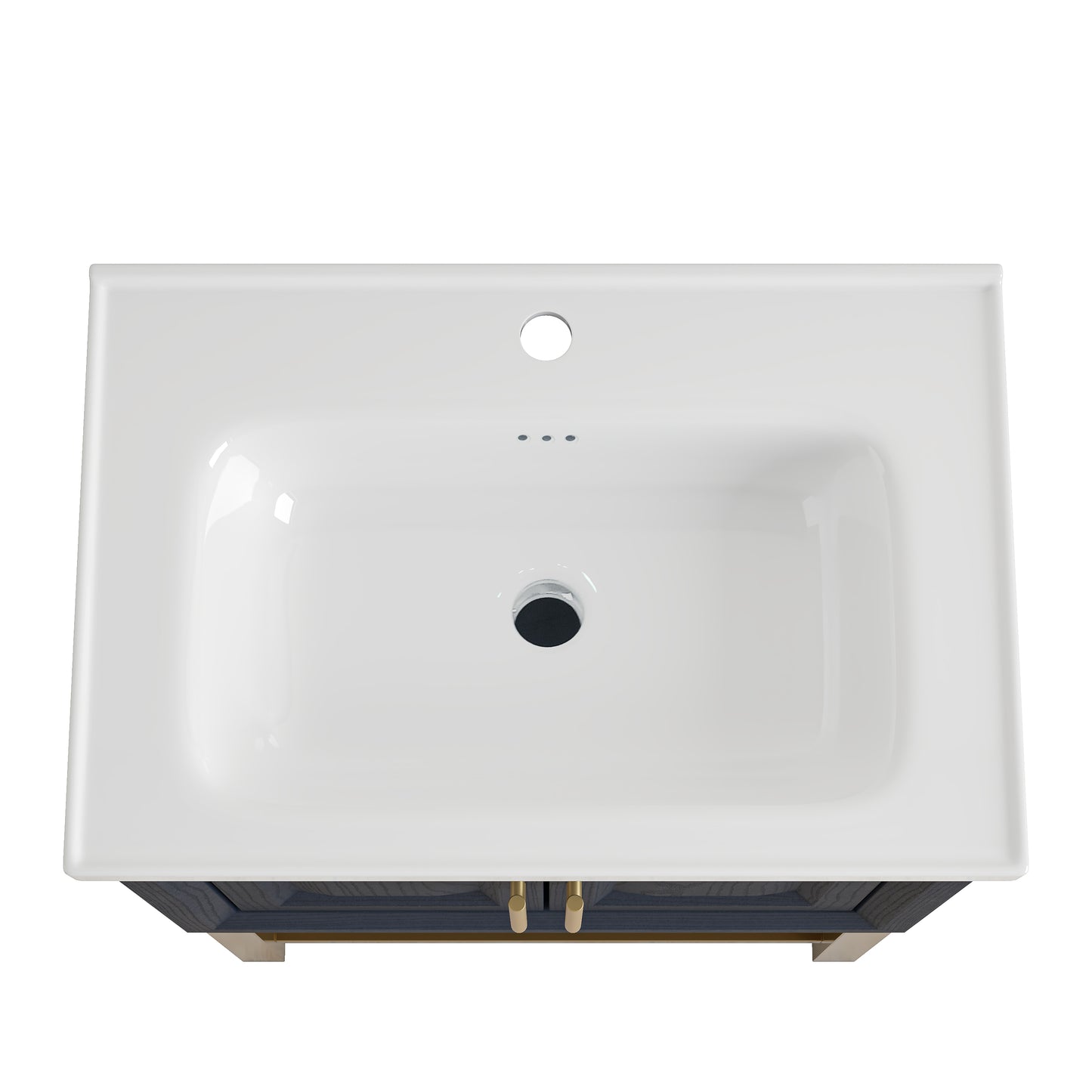 Festivo 24" FBV24220 Freestanding Bathroom Vanity with Ceramic Top-Blue