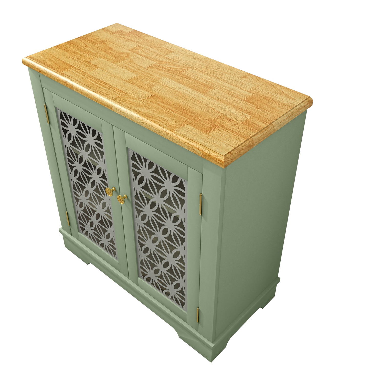 Festivo FCB22130 31" Buffet Sideboard Cabinet-Green