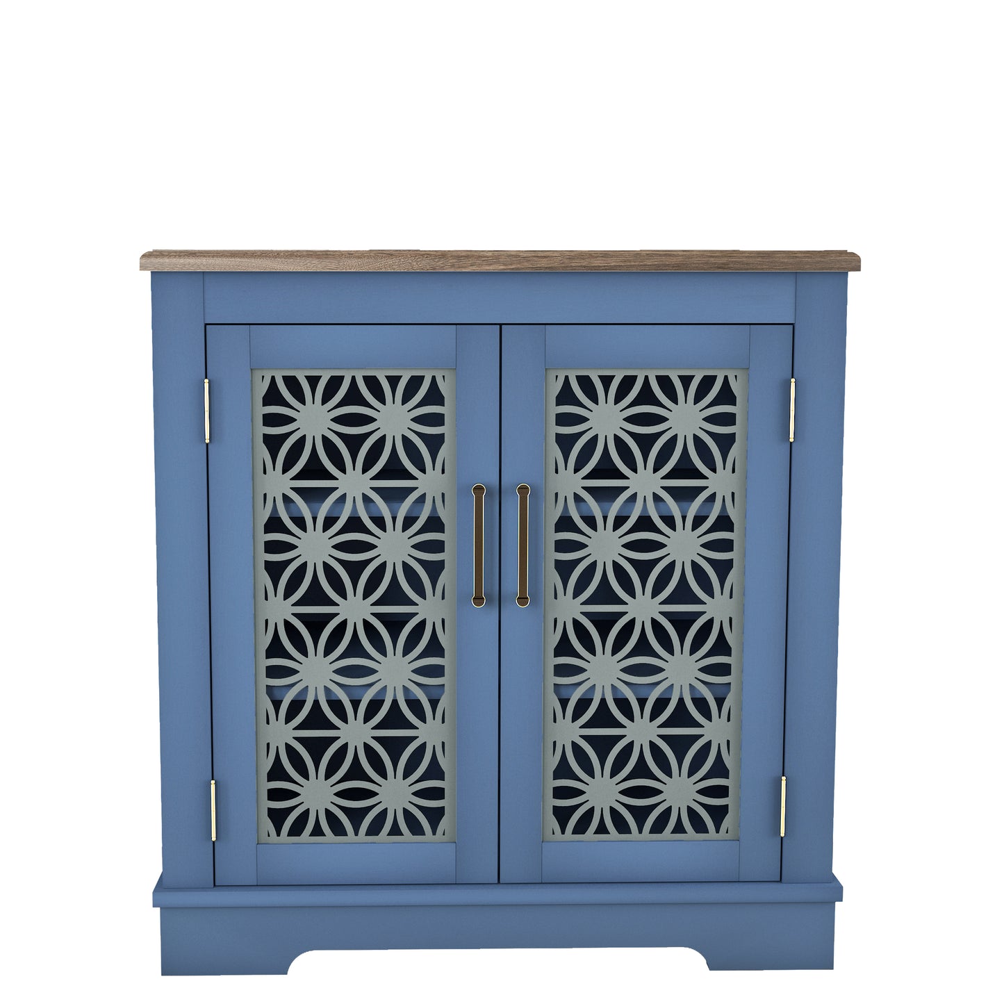 Festivo FCB22131 31" Buffet Sideboard Cabinet-Blue
