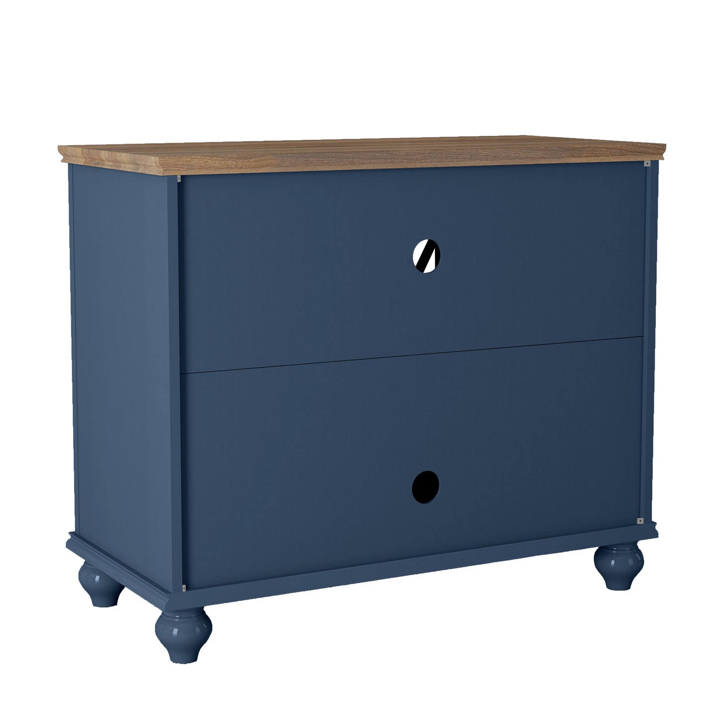 Festivo FCB22423 38" Buffet Sideboard Cabinet-Blue