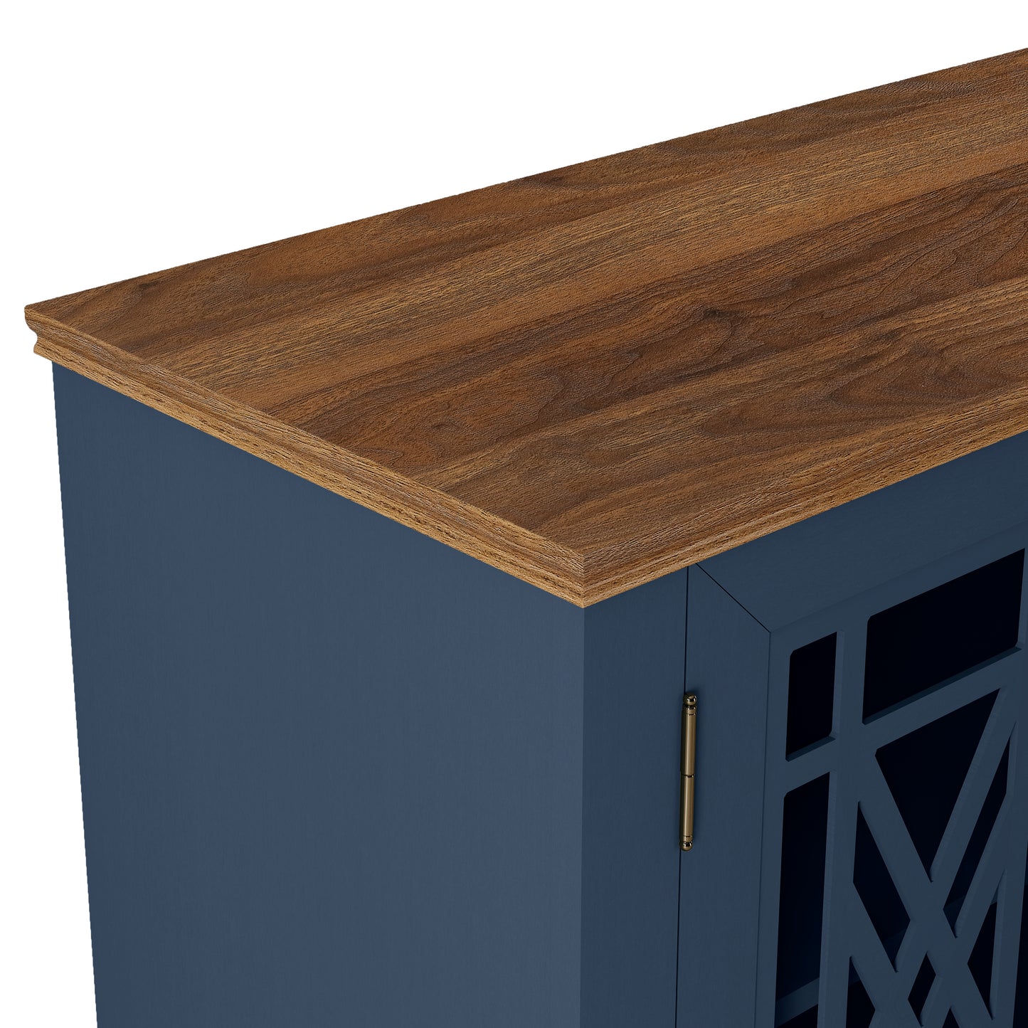 Festivo FCB22423 38" Buffet Sideboard Cabinet-Blue