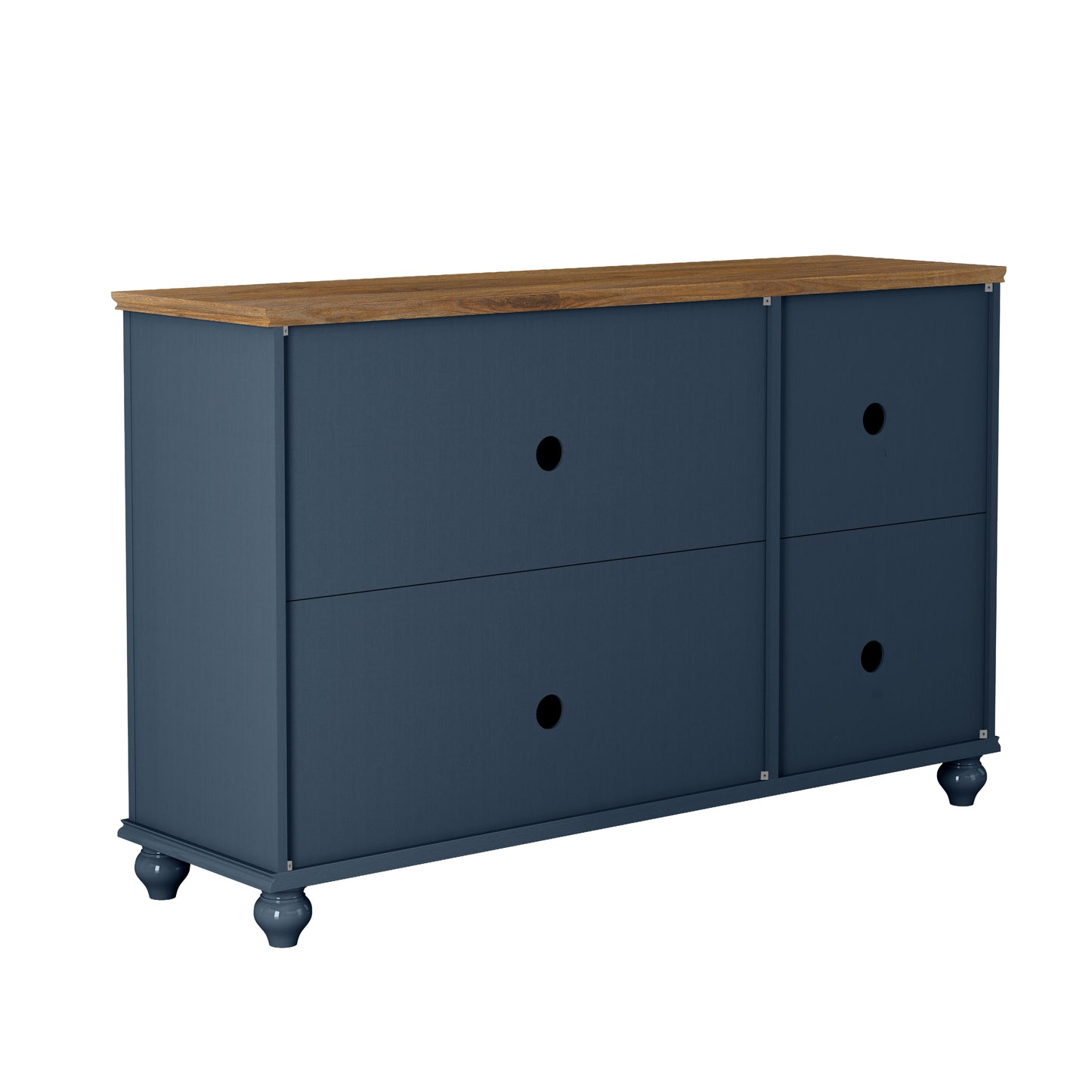 Festivo FCB22433 55" Buffet Sideboard Cabinet-Blue