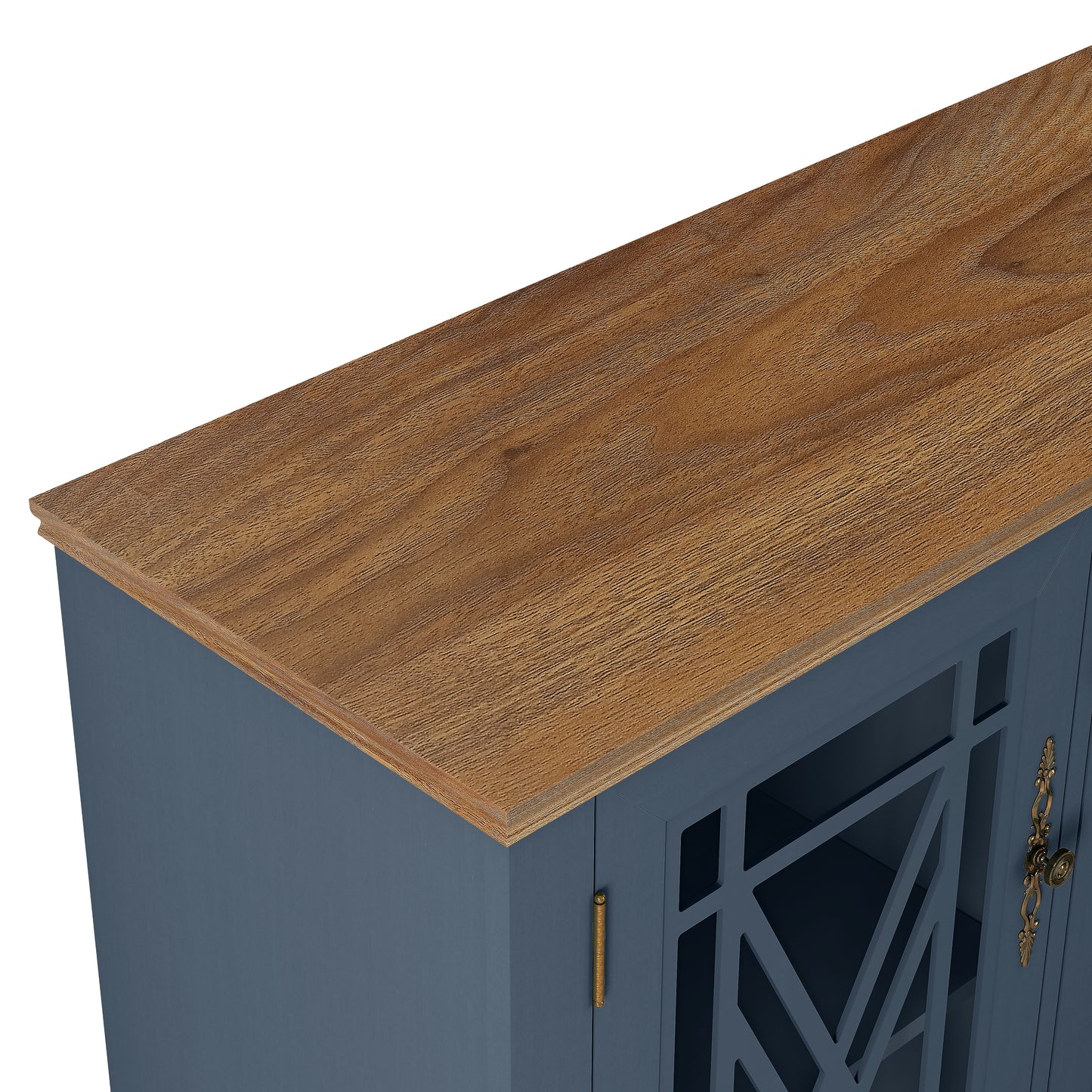 Festivo FCB22433 55" Buffet Sideboard Cabinet-Blue