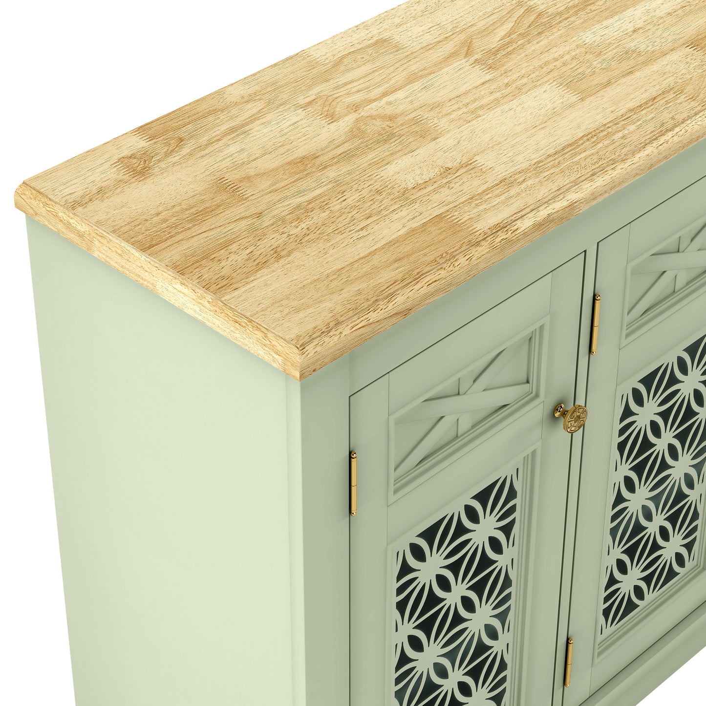 Festivo FCB24136 44.5" Buffet Sideboard Cabinet-Green