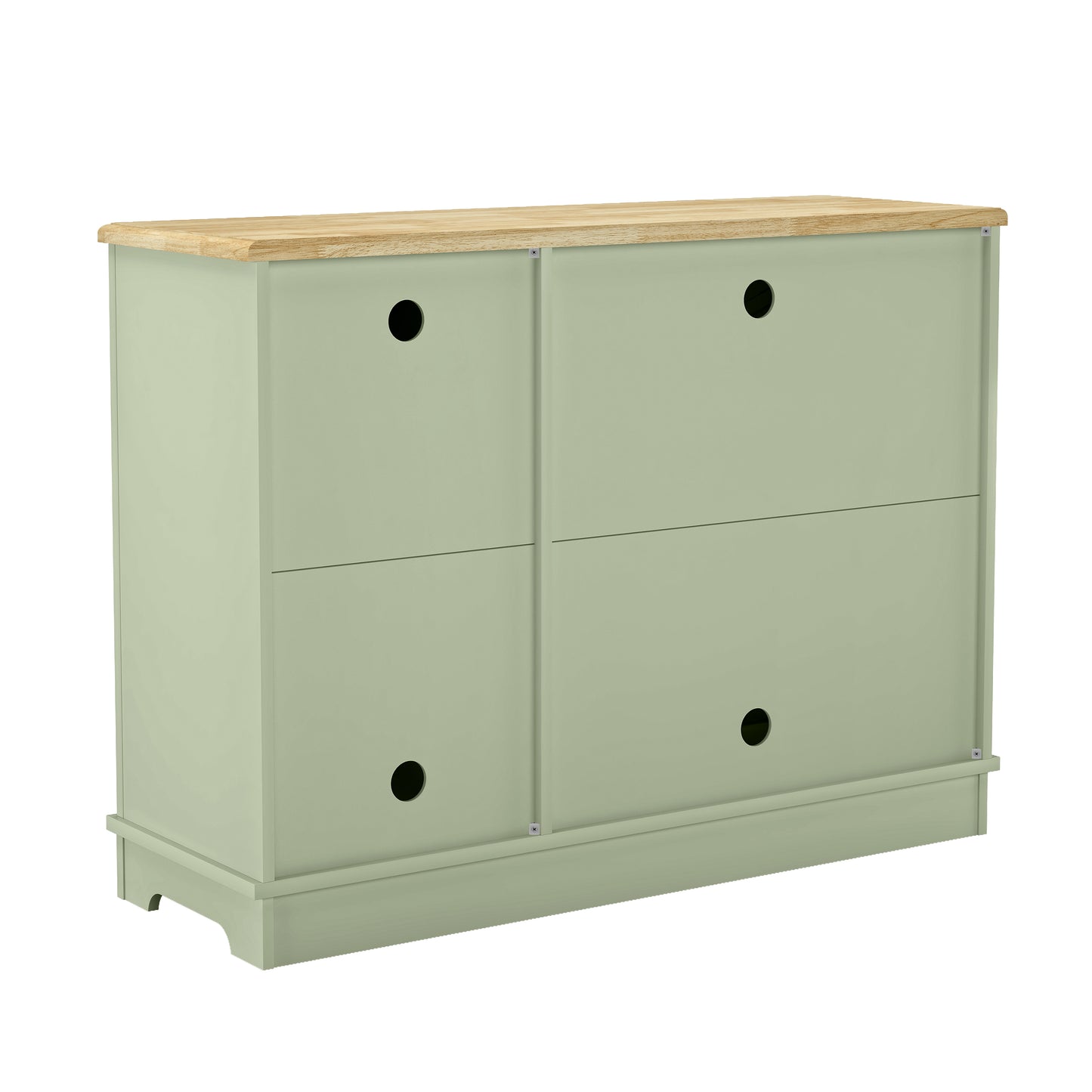 Festivo FCB24136 44.5" Buffet Sideboard Cabinet-Green