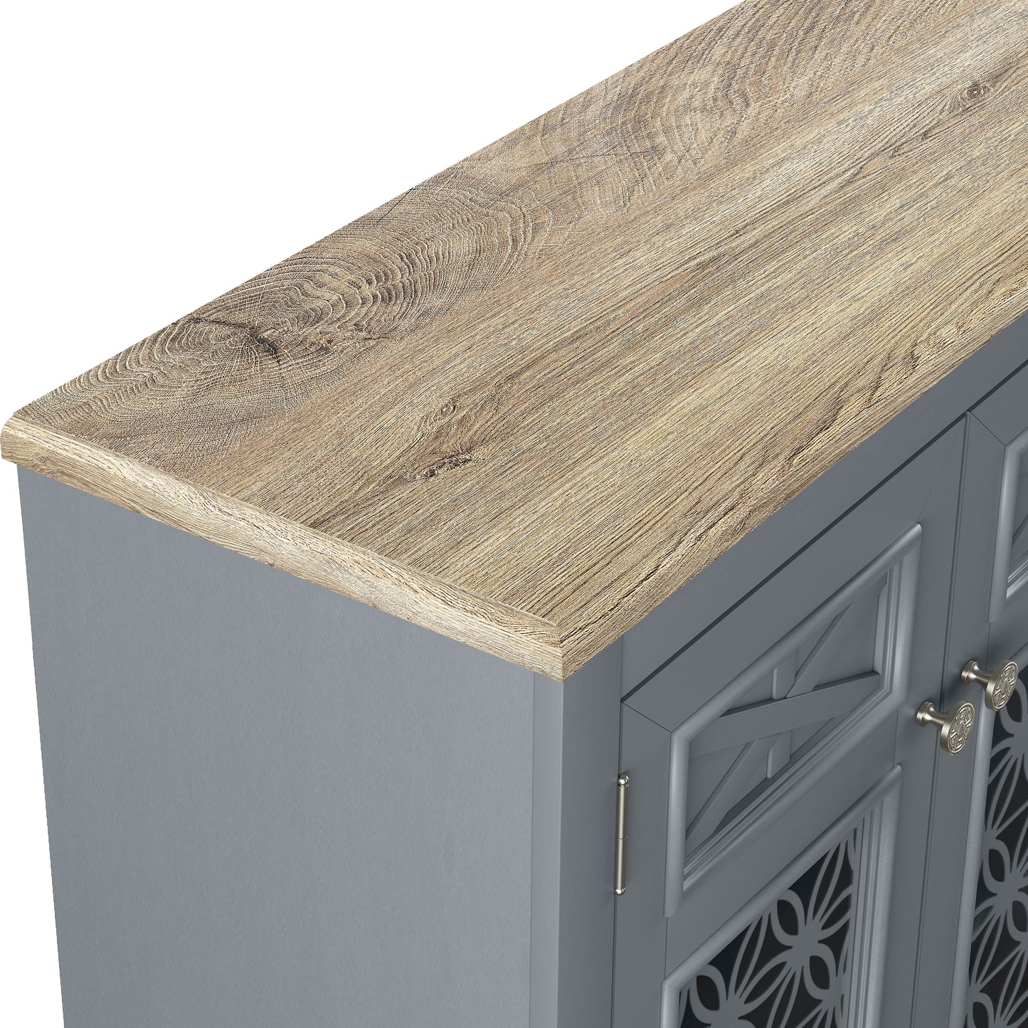 Festivo FCB24146 57.5" Buffet Sideboard Cabinet-Grey