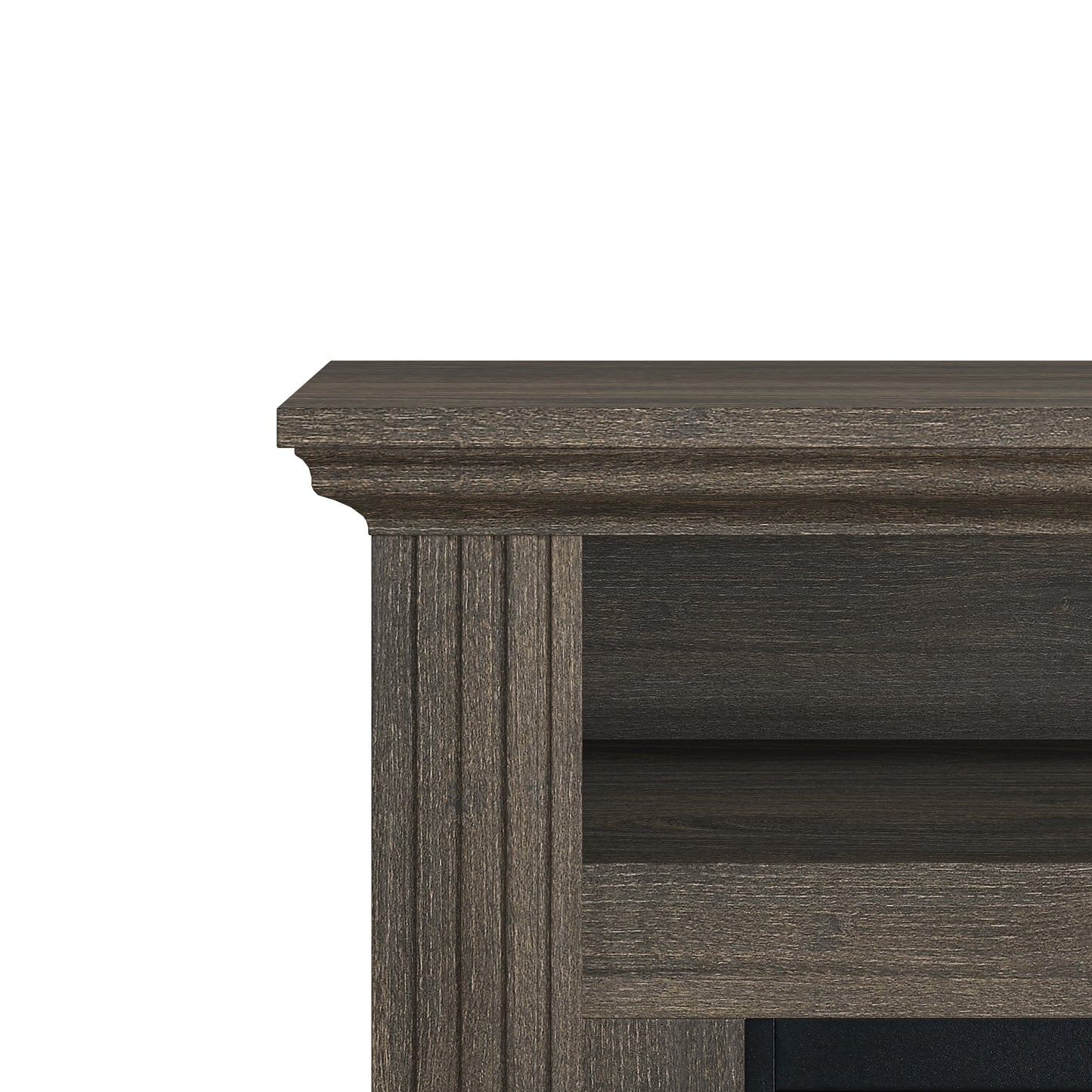 Festivo FFP23341 32" Electric Fireplace Mantel-Brown
