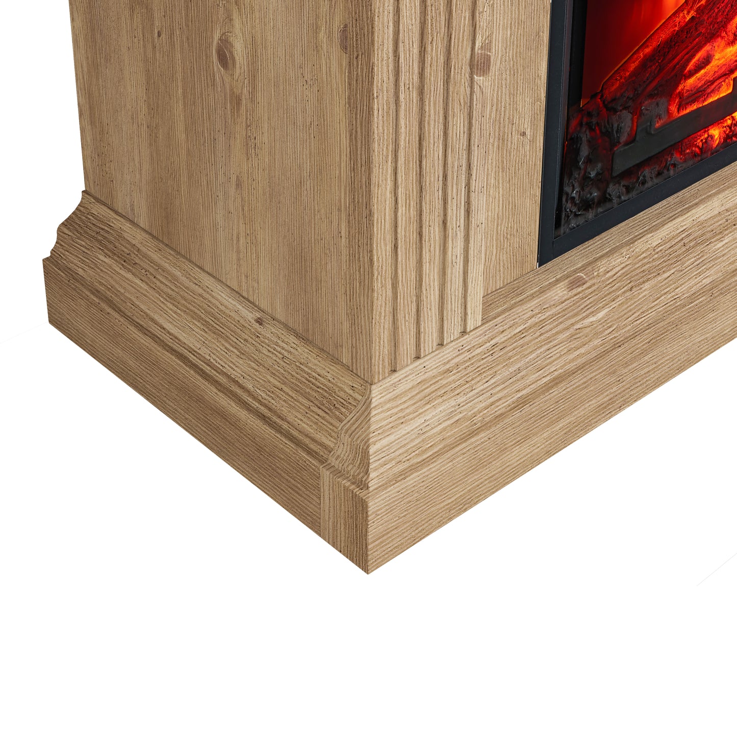 Festivo FFP23342 32" Electric Fireplace Mantel-Walnut