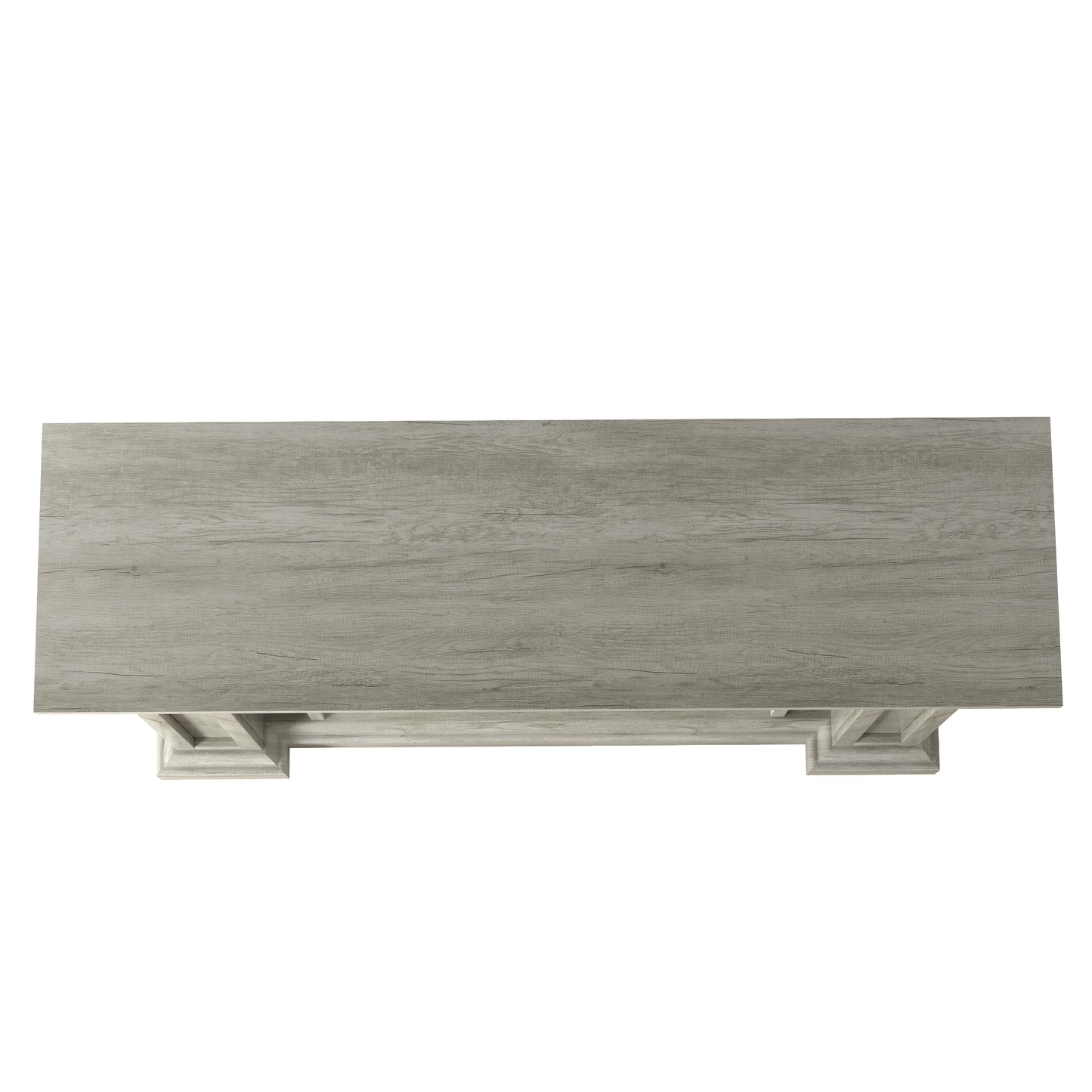 Festivo FFP23345 48" Electric Fireplace Mantel with Faux Brick-Grey