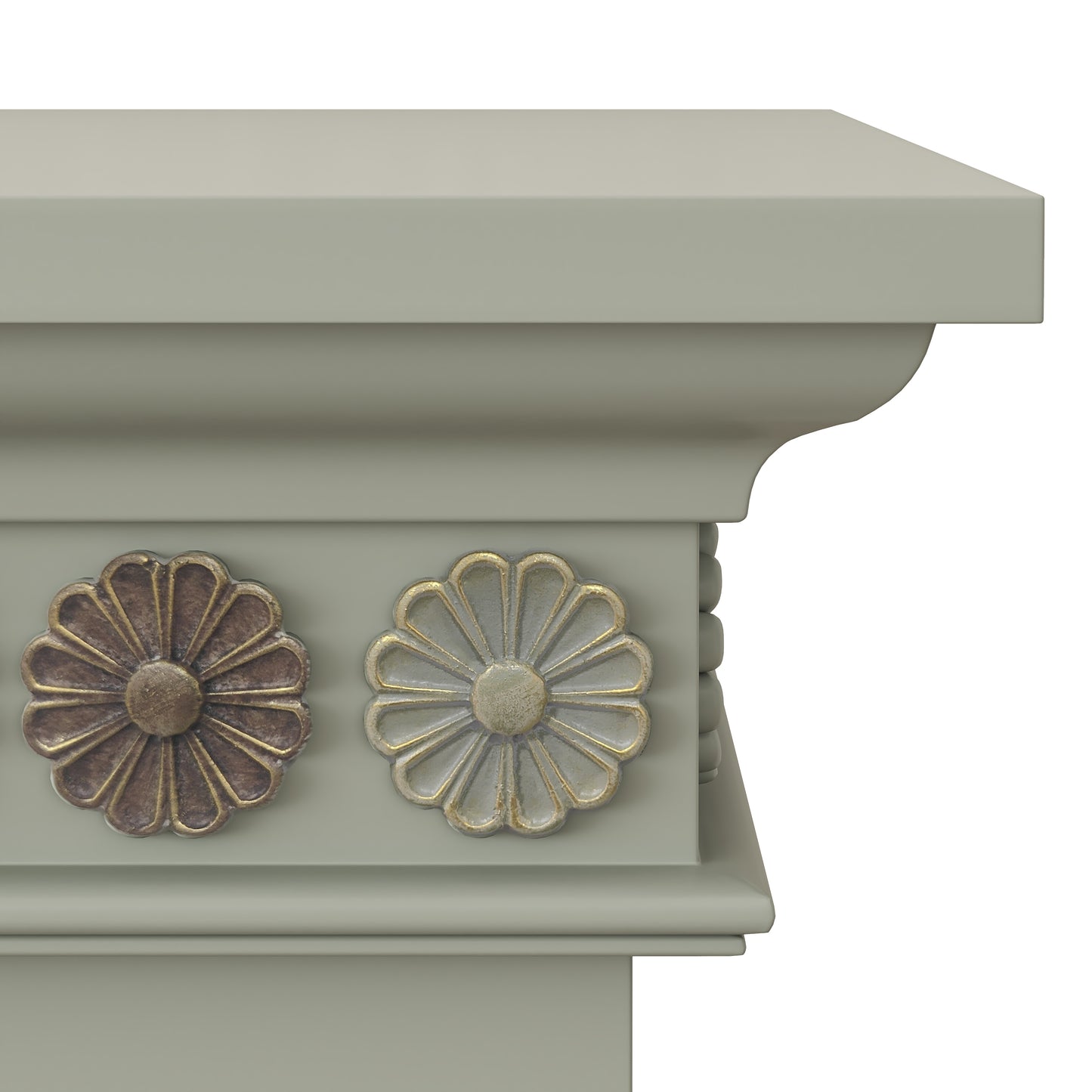 Festivo FFP24126 46.5" Electric Fireplace Mantel-Grey