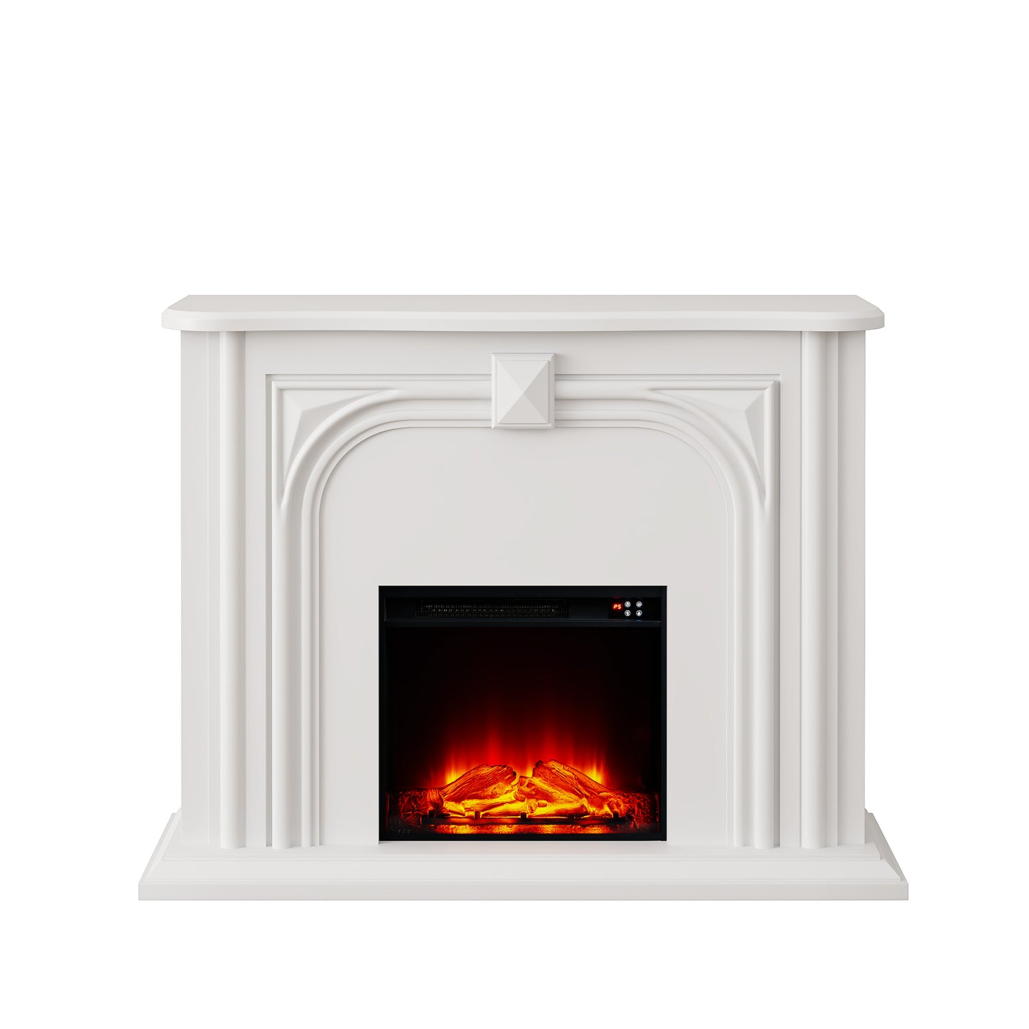 Festivo FFP24346 47.5" Electric Fireplace Mantel-White
