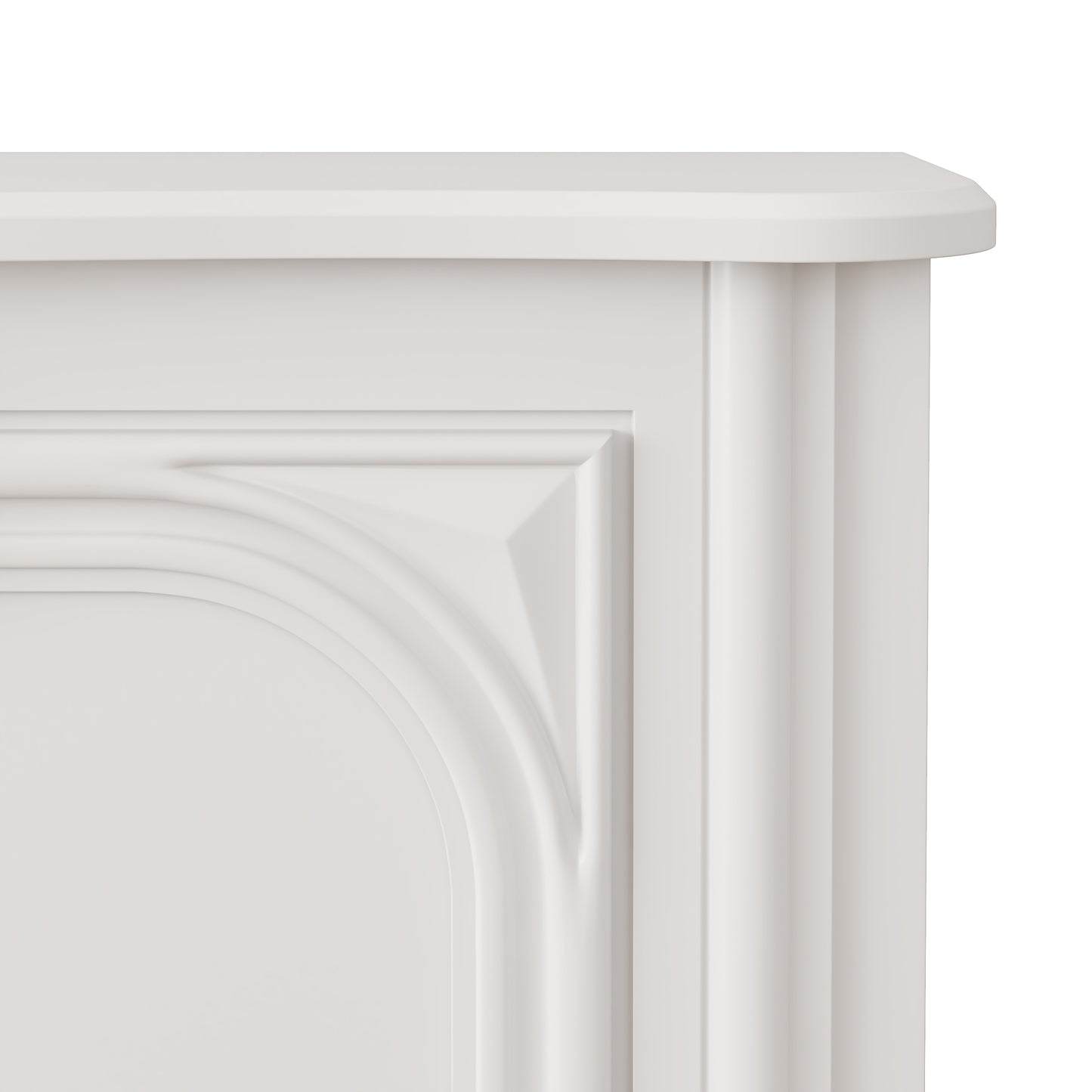Festivo FFP24346 47.5" Electric Fireplace Mantel-White