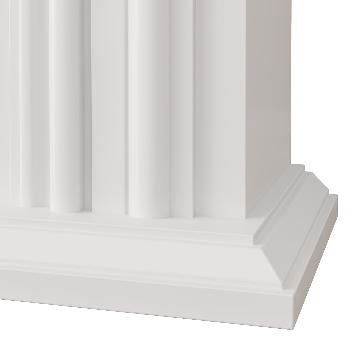 Festivo FFP24346 47.5" Electric Fireplace Mantel-White