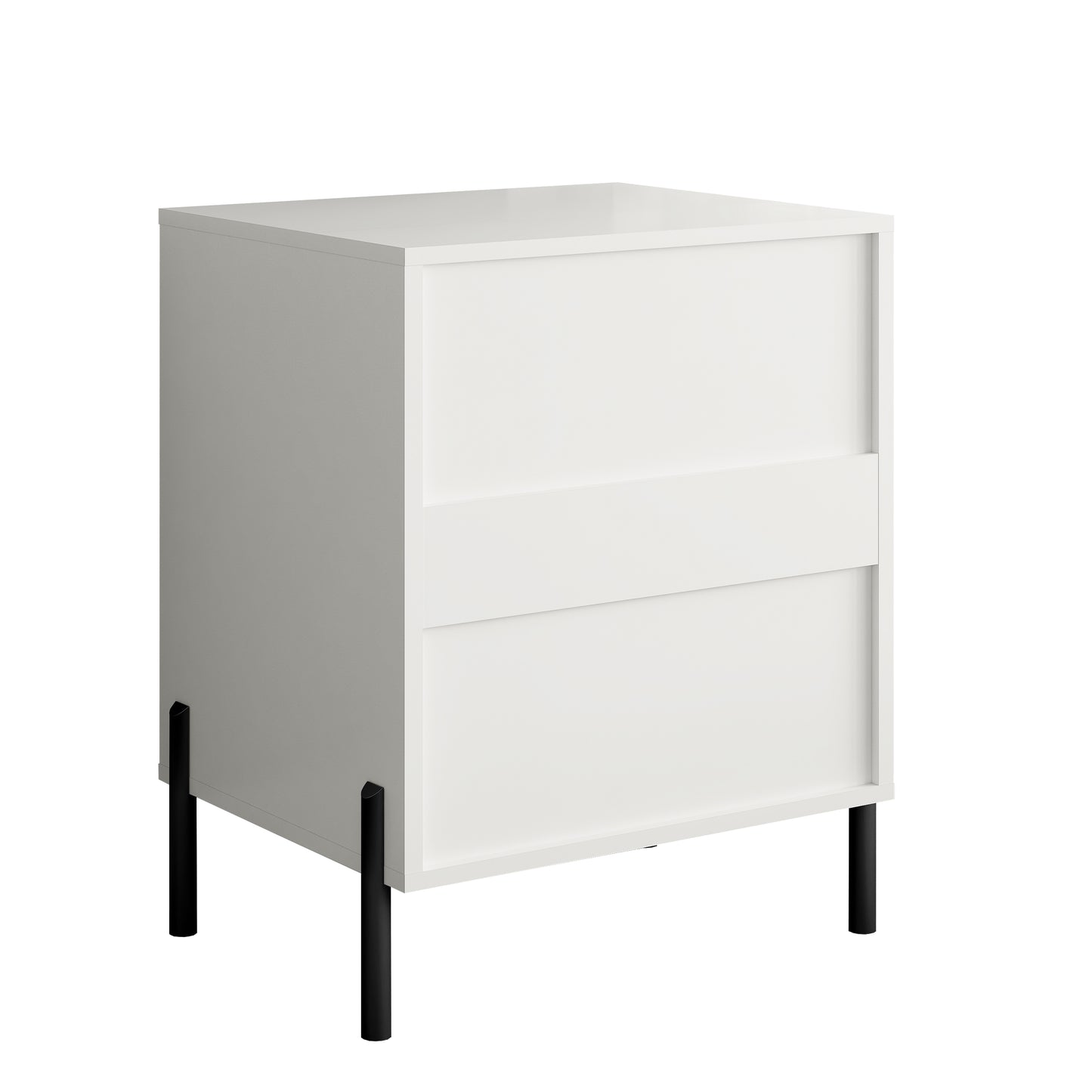 Festivo FNS23112 20.5" Bedroom Nightstands with 2 Drawers-Offwhite