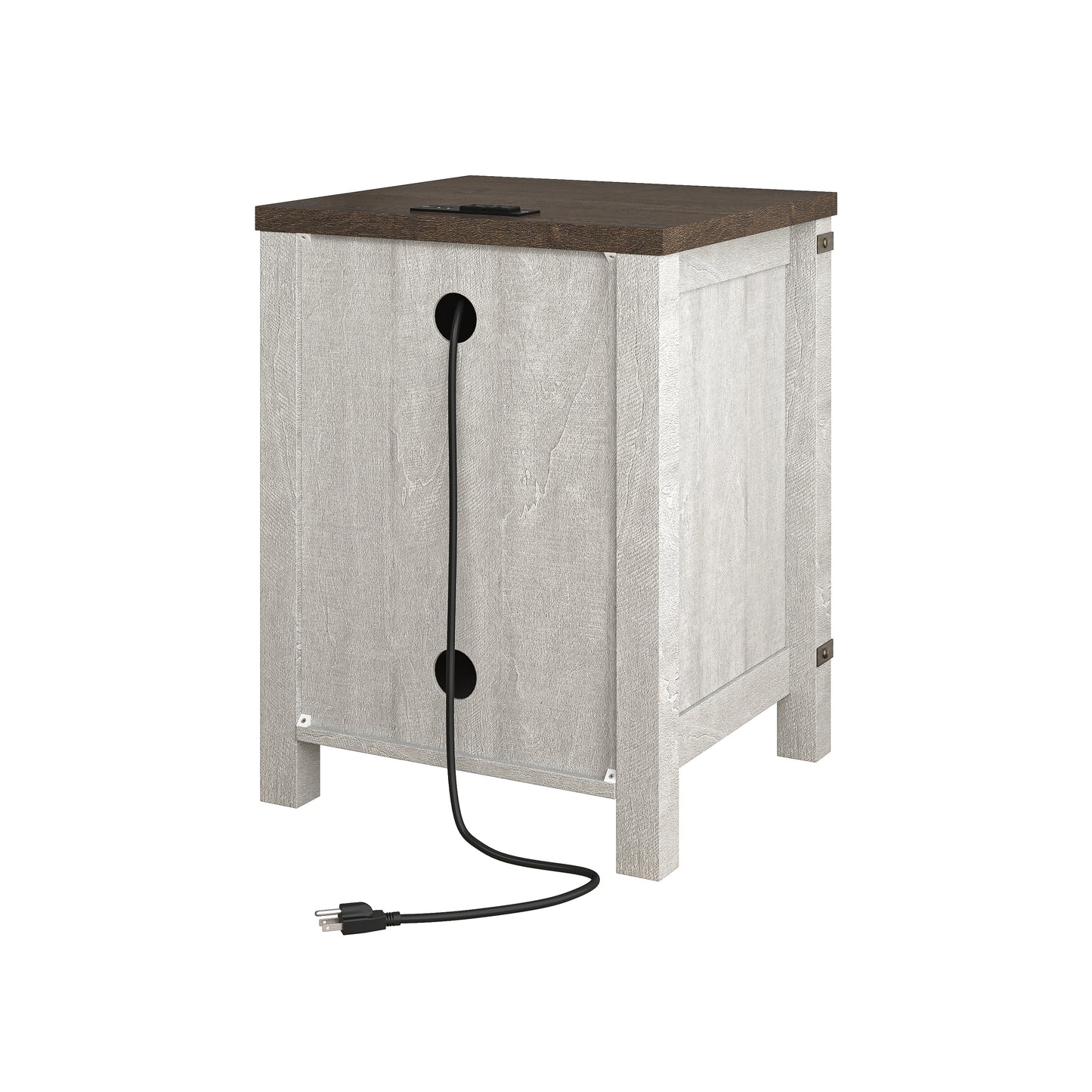 Festivo FST23906 18" Side Table-Offwhite