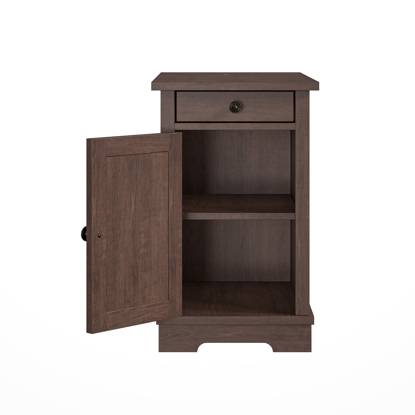 Festivo FST23907 14" Side Table-Brown