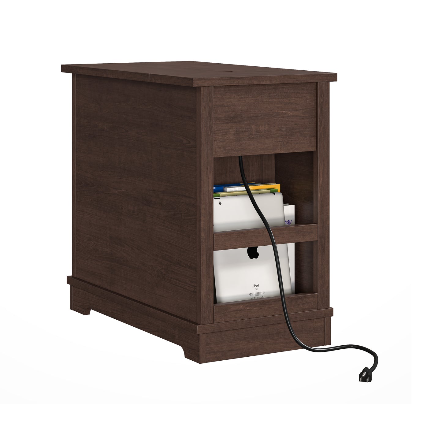Festivo FST23907 14" Side Table-Brown