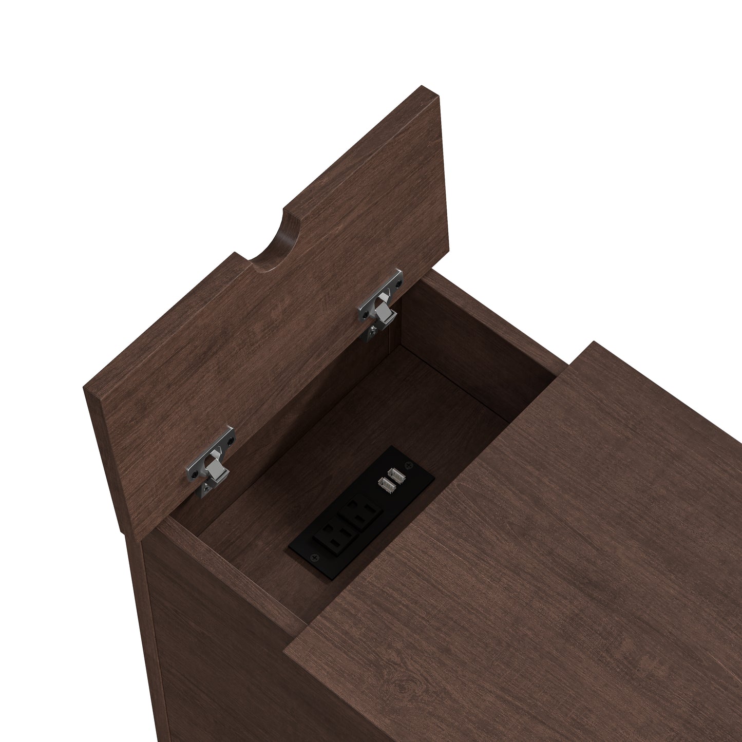 Festivo FST23907 14" Side Table-Brown