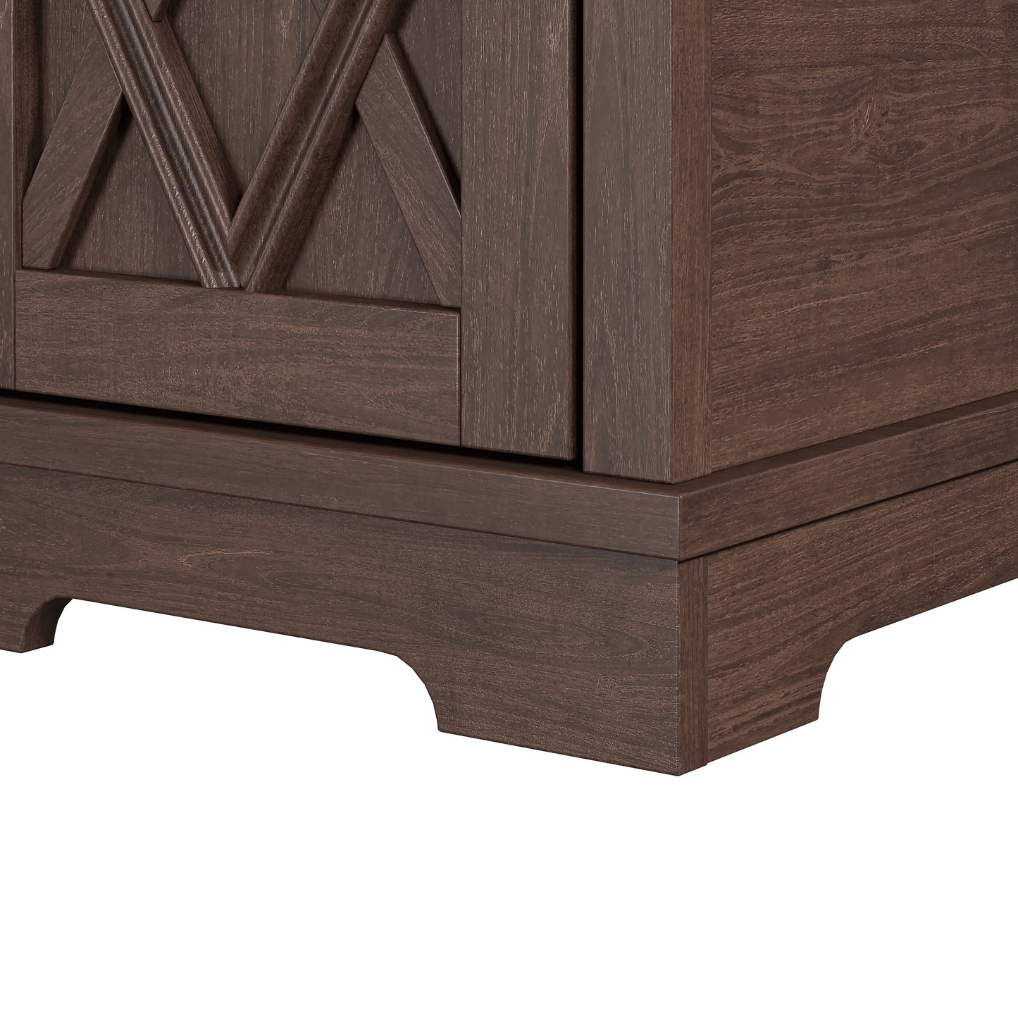 Festivo FST23907 14" Side Table-Brown