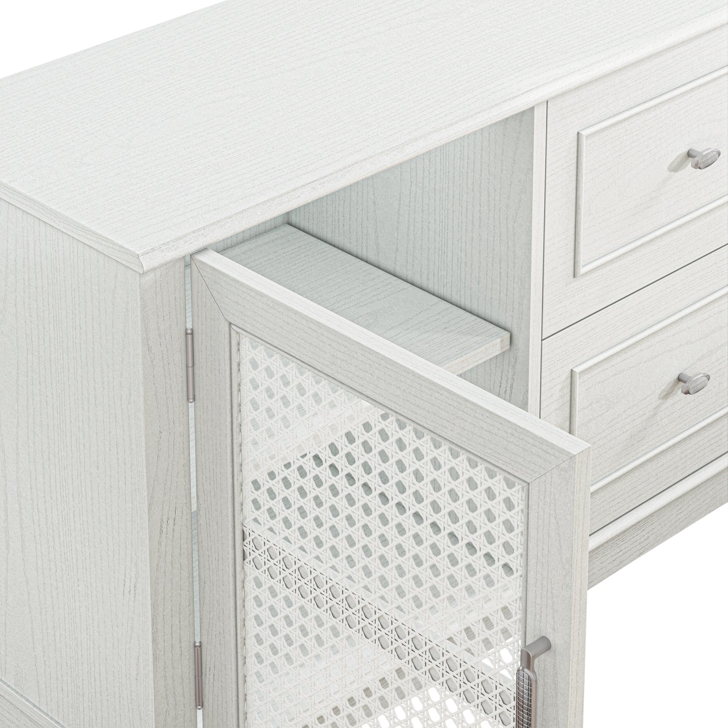 Festivo FTS22312 60" TV Stand-White