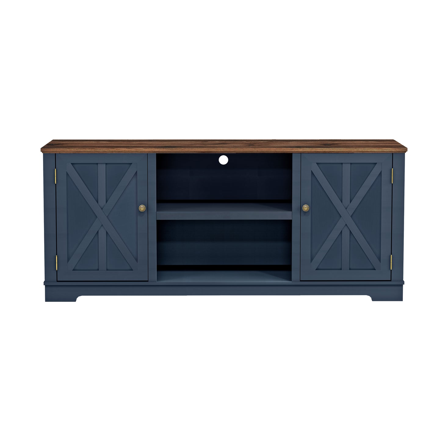 Festivo FTS22318 70" TV Stand-Navy