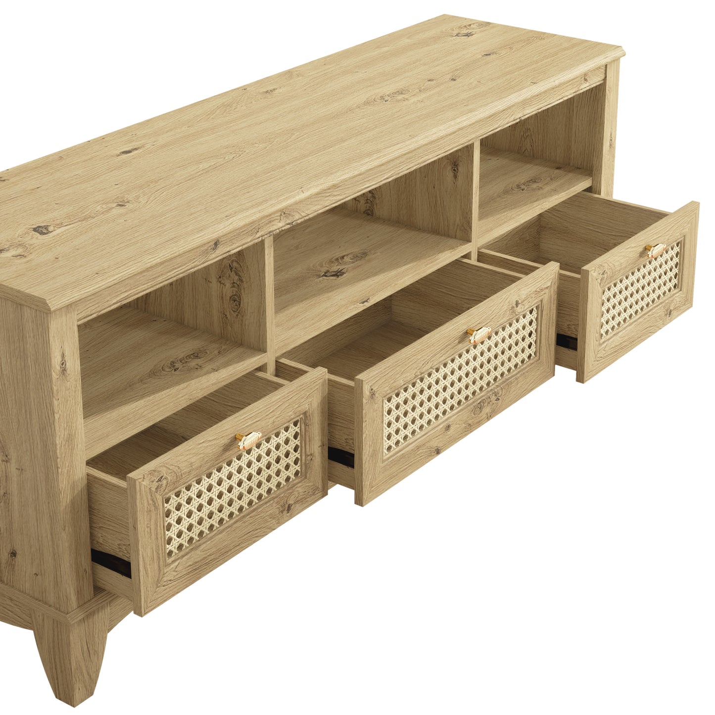 Festivo FTS22323 55" TV Stand-Beige