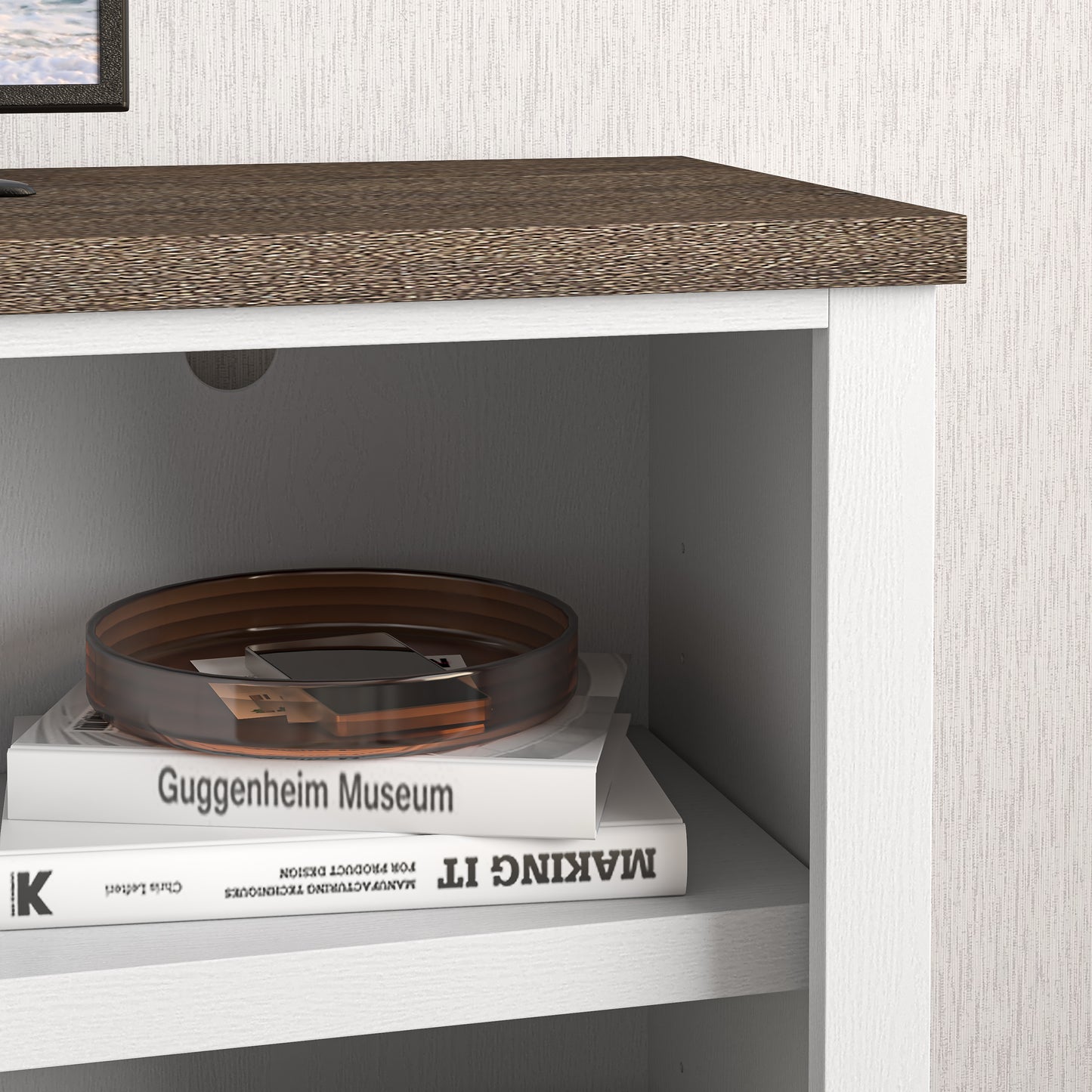 Festivo FTS23281 70" TV Stand-White