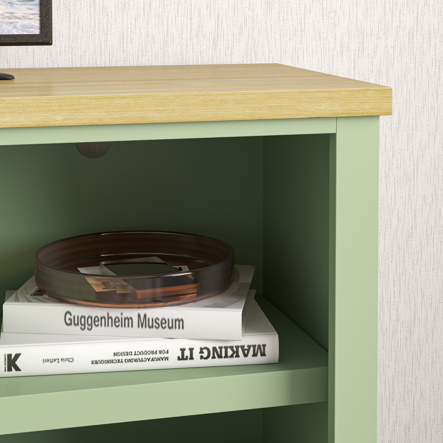 Festivo FTS23282 70" TV Stand-Green