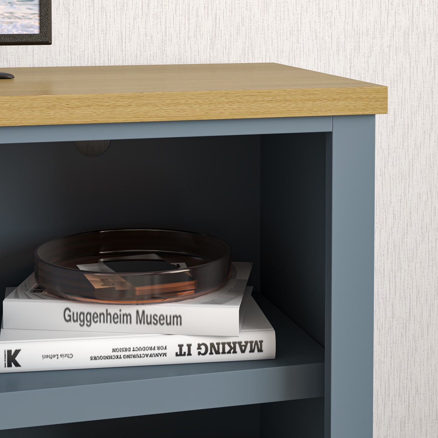 Festivo FTS23283 70" TV Stand-Blue