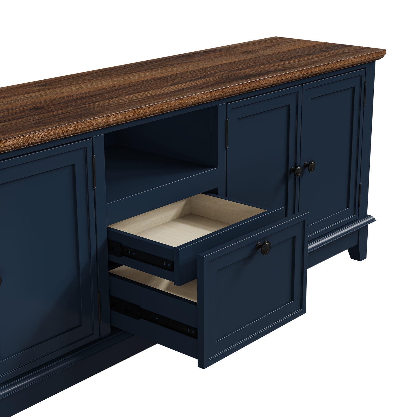 Festivo FTS23420 72" TV Stand-Navy