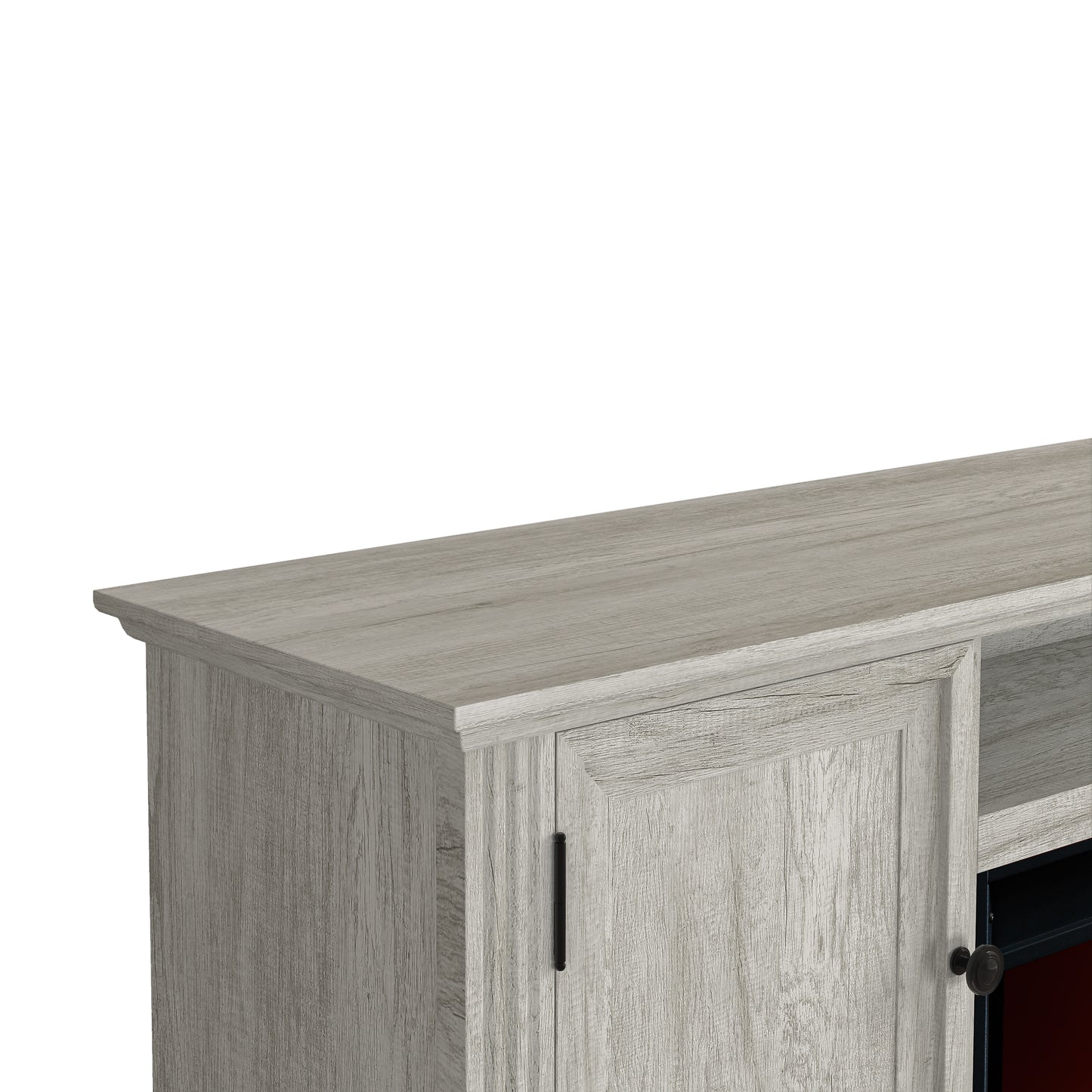 Festivo FTS23531 73" TV Stand with 36" Electric Fireplace-Taupe