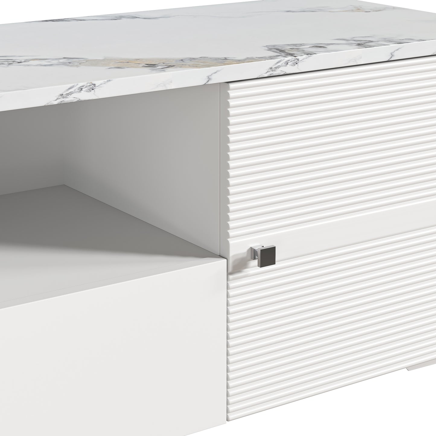 Festivo FTS23550 70" TV Stand-White