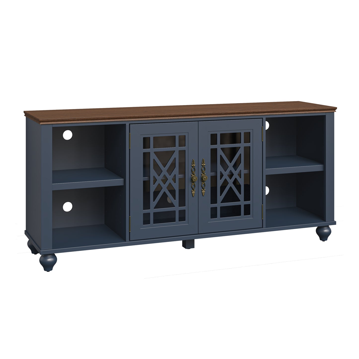 Festivo FTS23644 60" TV Stand-Navy