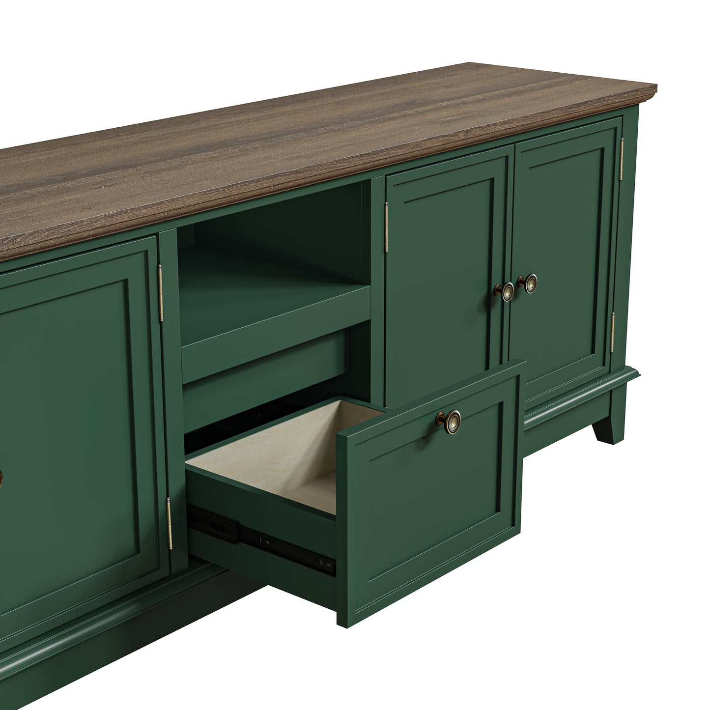 Festivo FTS24423 72" TV Stand-Green