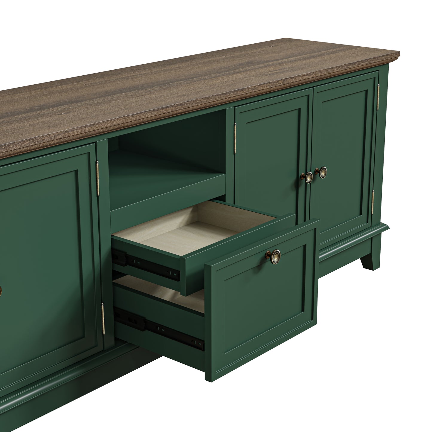 Festivo FTS24423 72" TV Stand-Green