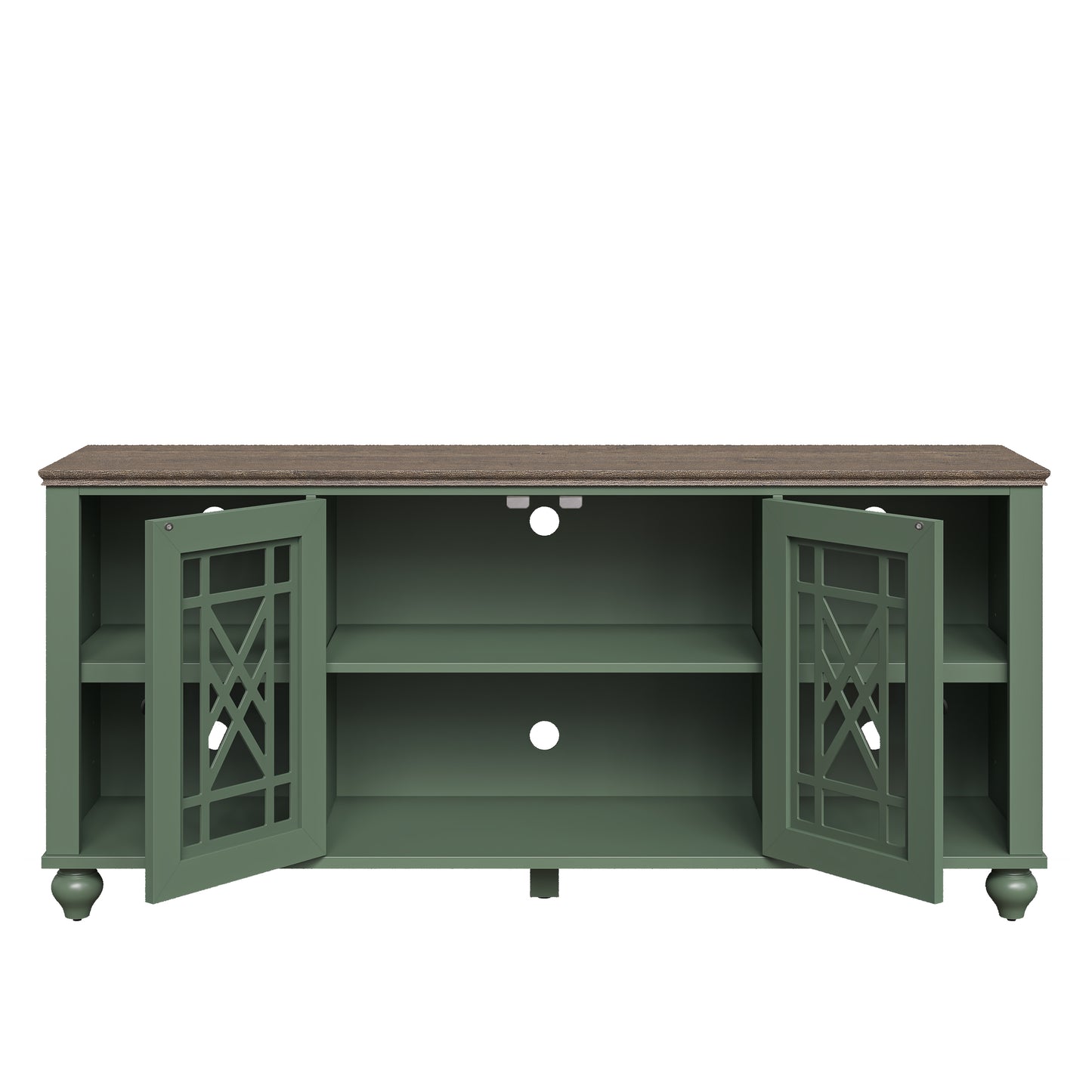 Festivo FTS24640 60" TV Stand-Green
