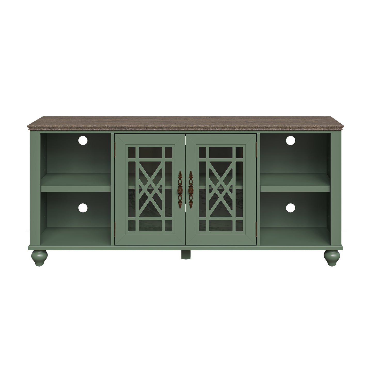 Festivo FTS24640 60" TV Stand-Green