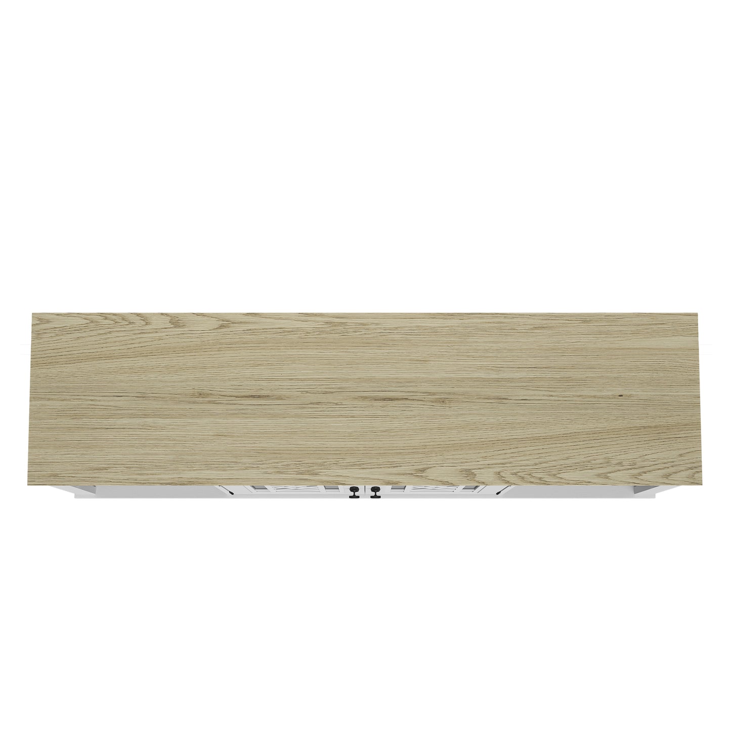 Festivo FTS24643 60" TV Stand-Grayish White