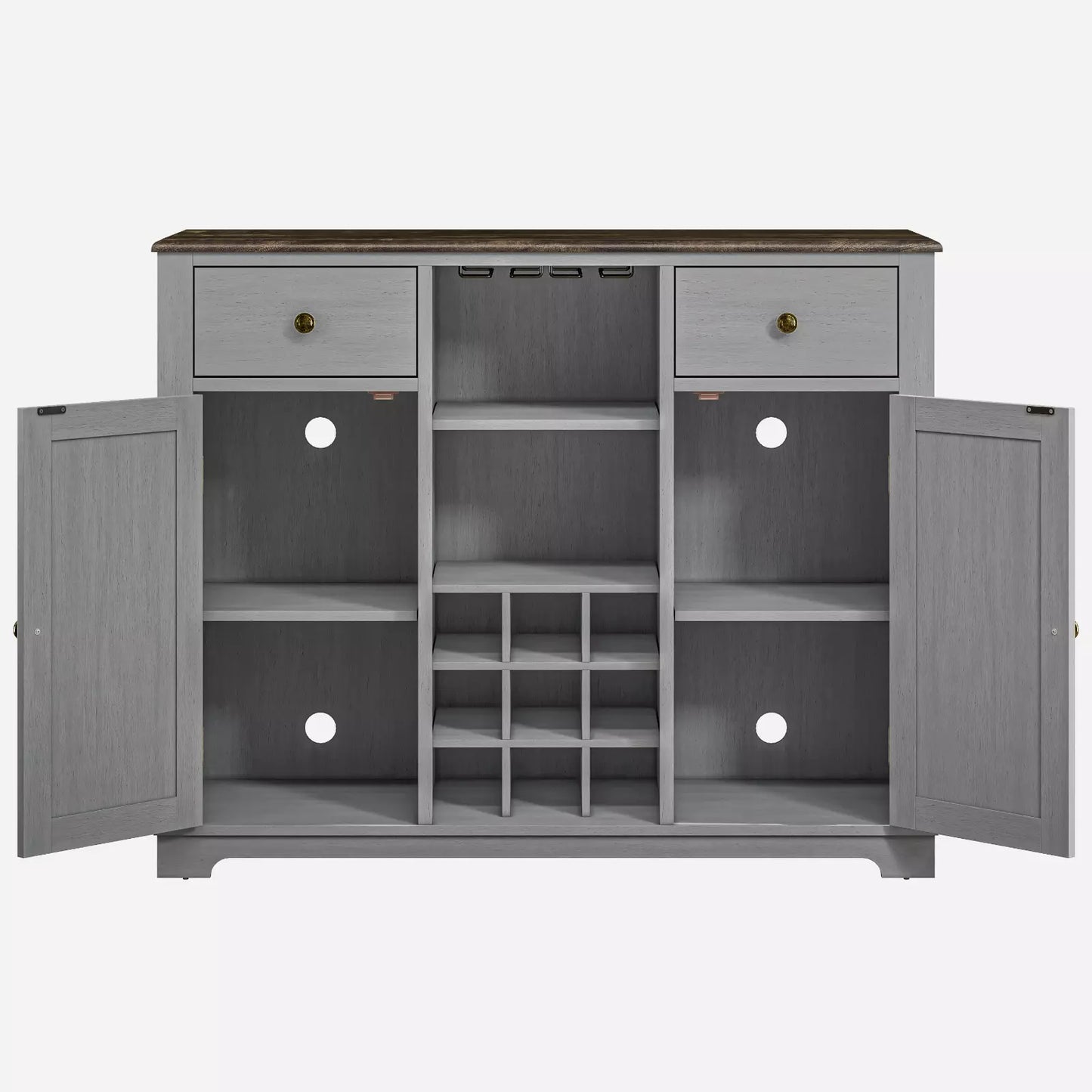 Festivo FWC20101 47" Wine Cabinet-Grey