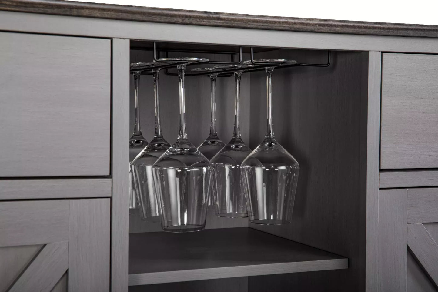 Festivo FWC20101 47" Wine Cabinet-Grey