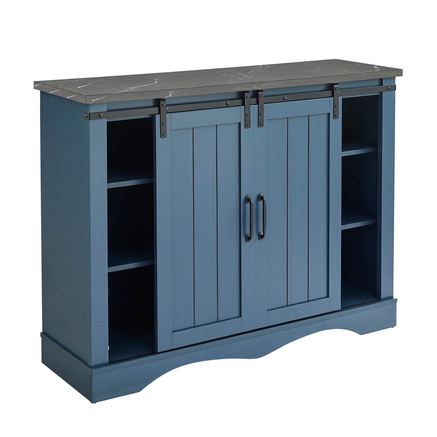 Festivo FWC21132 47" Wine Cabinet-Blue
