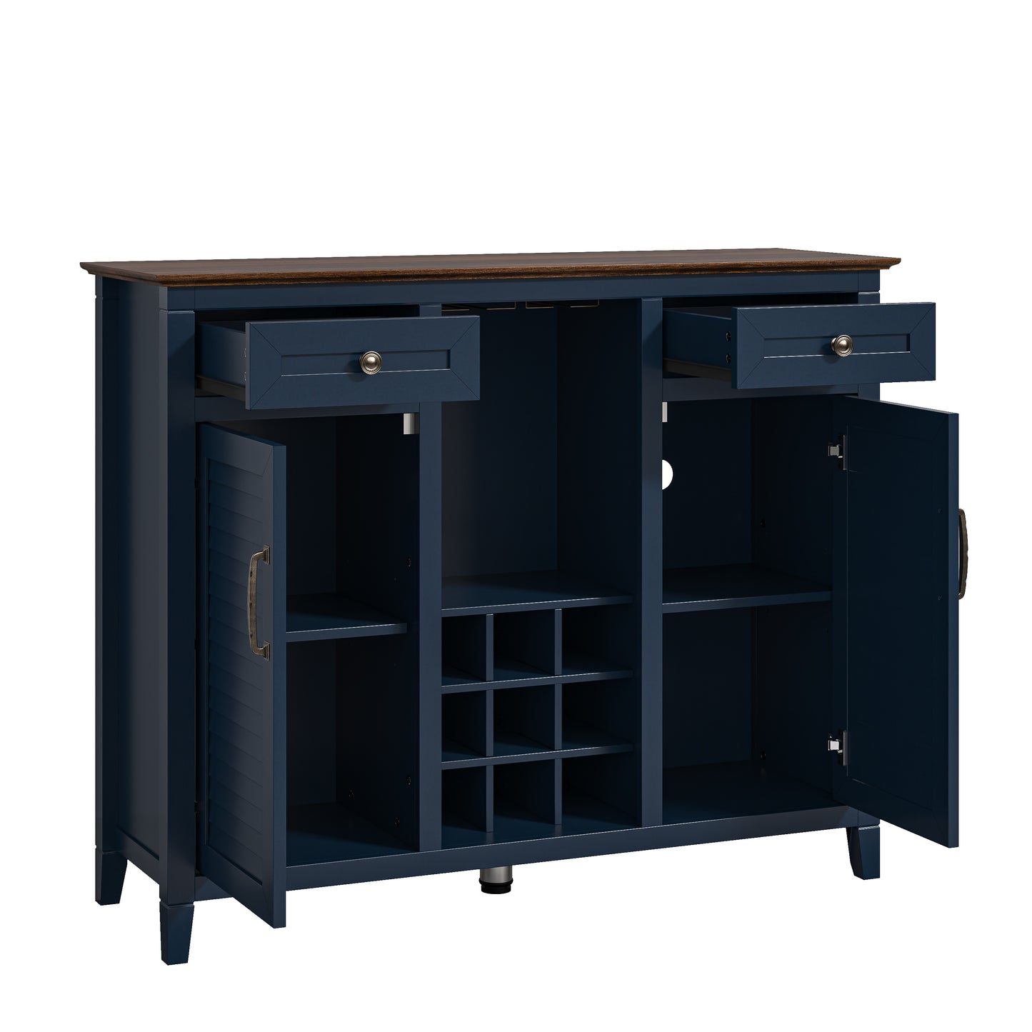 Festivo FWC23351 47.5" Wine Cabinet-Navy