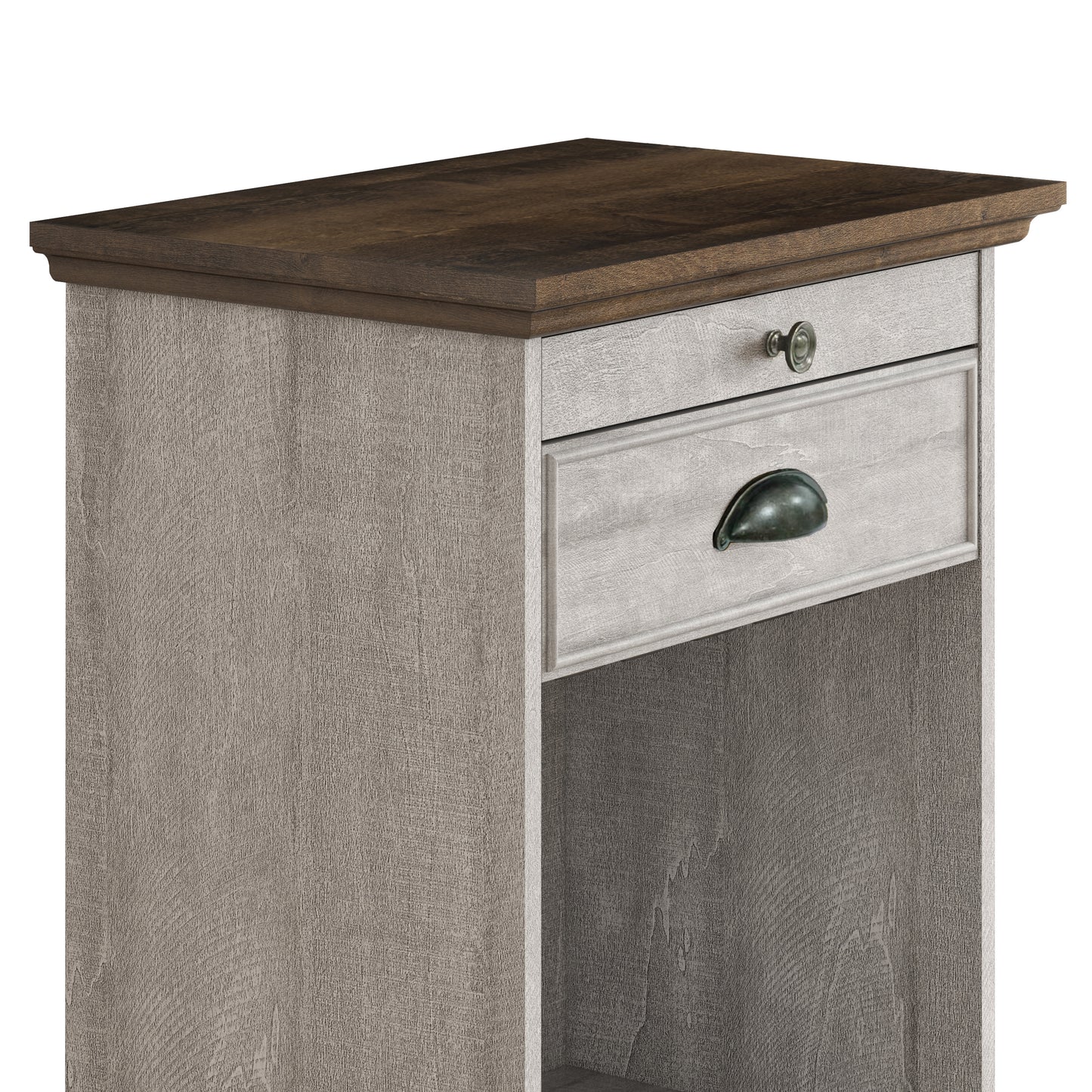 Festivo FWC23423 22" Wine Cabinet-Offwhite