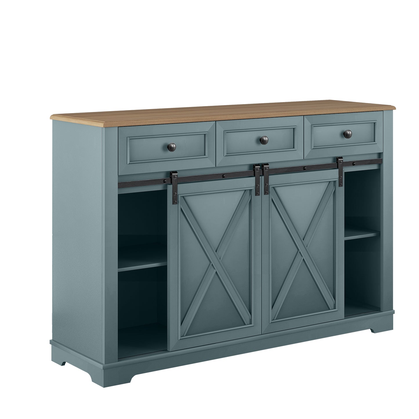 Festivo FWC23511 54" Wine Cabinet-Blue