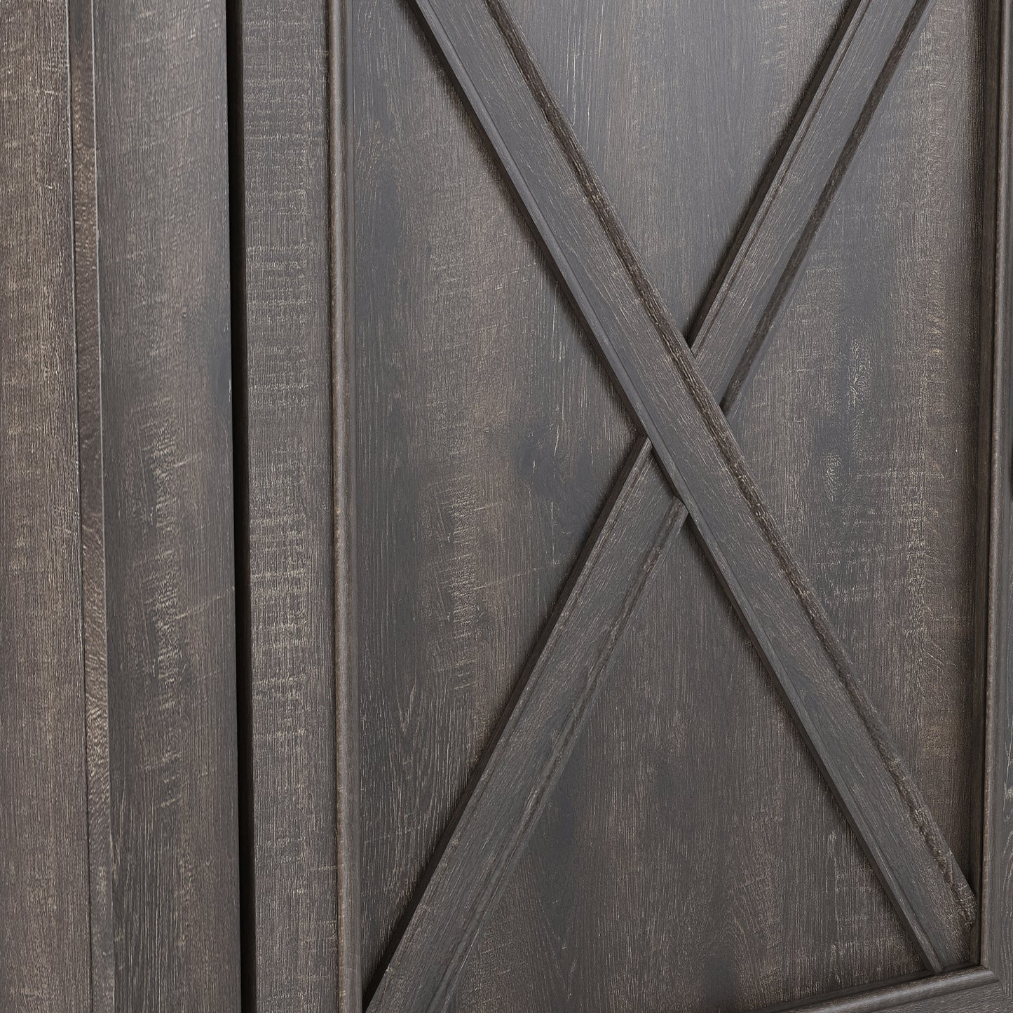 Festivo FWC23512 54" Wine Cabinet-Brown