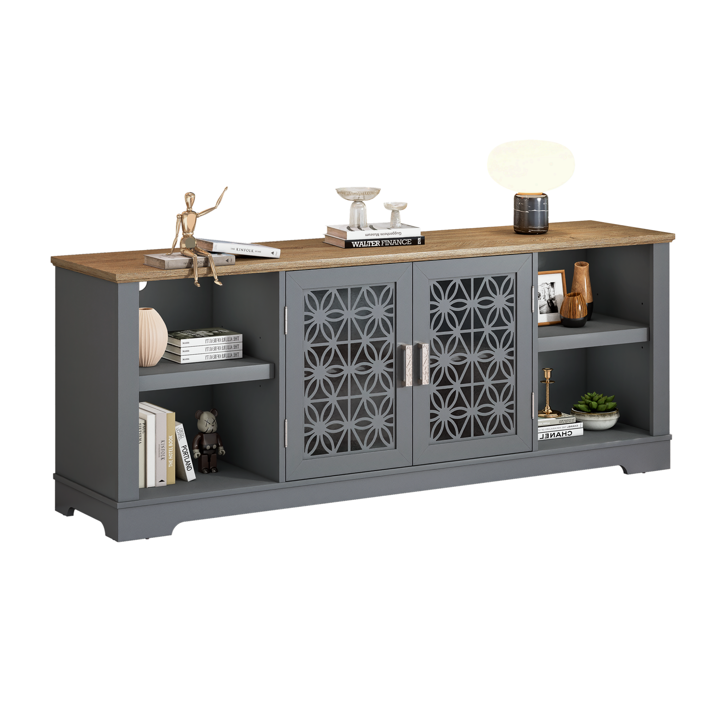 Festivo FTS21912 70" TV Stand-Grey