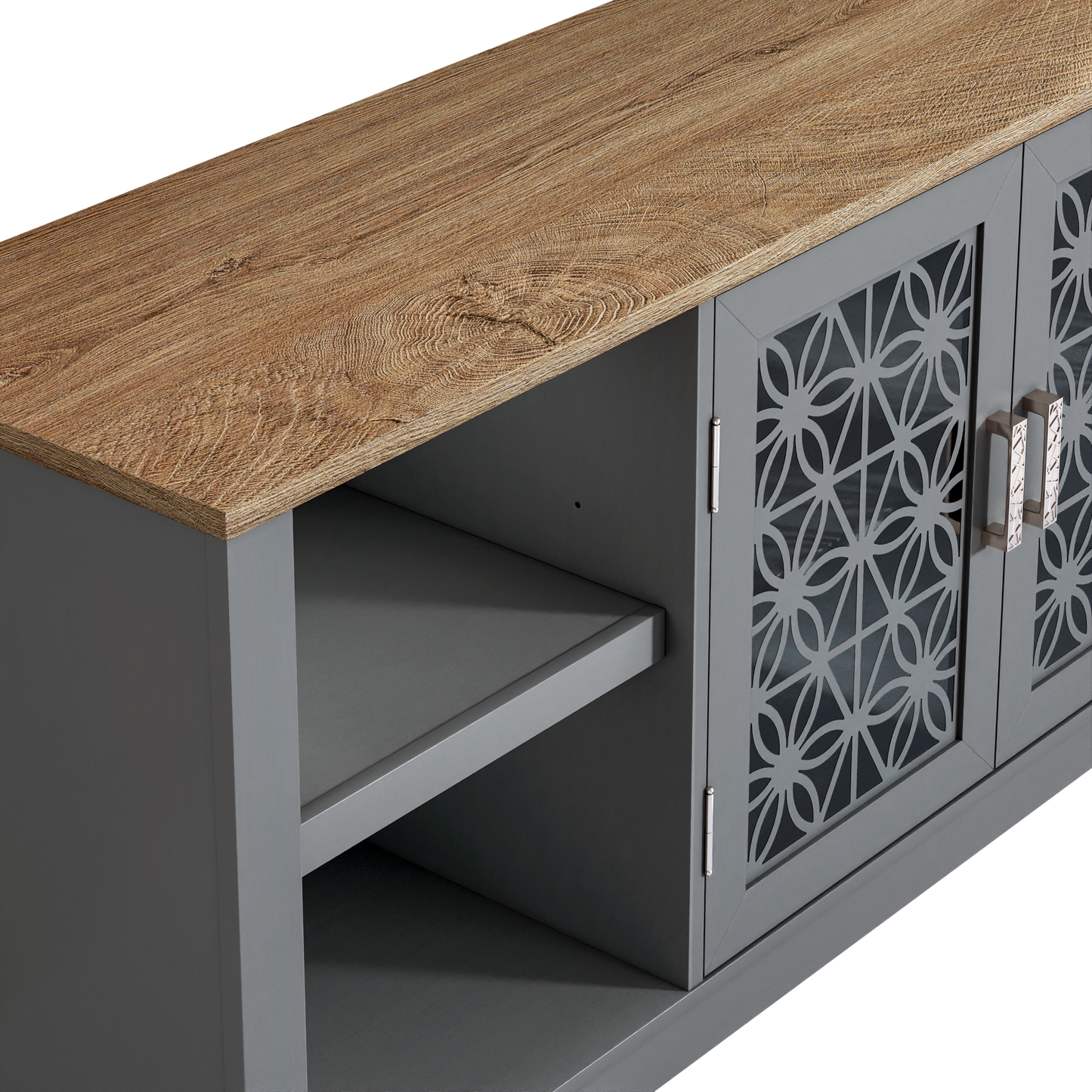 Festivo FTS21912 70" TV Stand-Grey