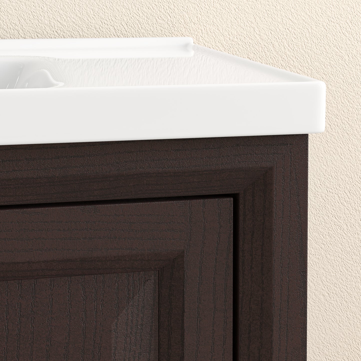 Festivo 36" FBV24233 Freestanding Bathroom Vanity with Ceramic Top & Faucet-Muddy