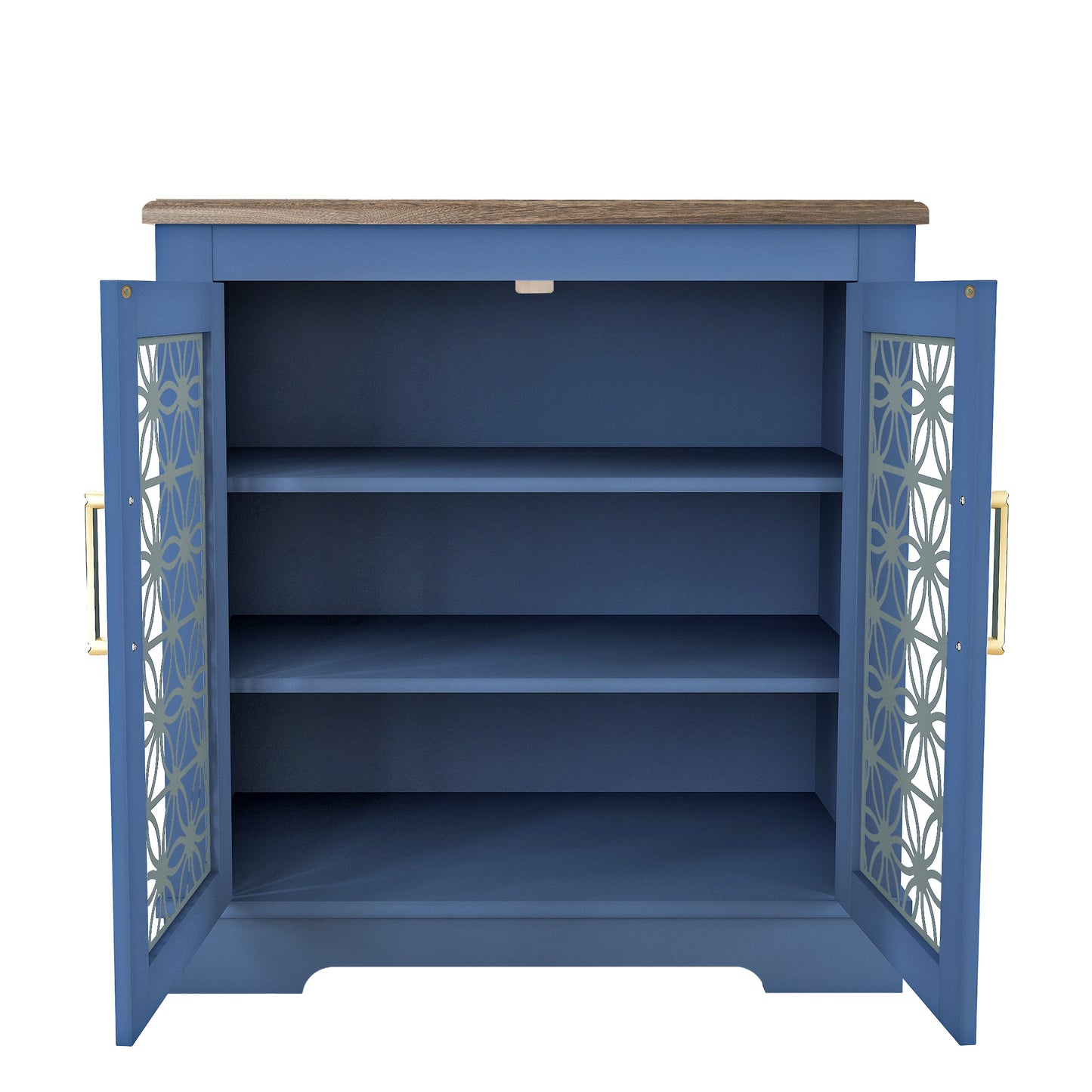 Festivo FCB22131 31" Buffet Sideboard Cabinet-Blue